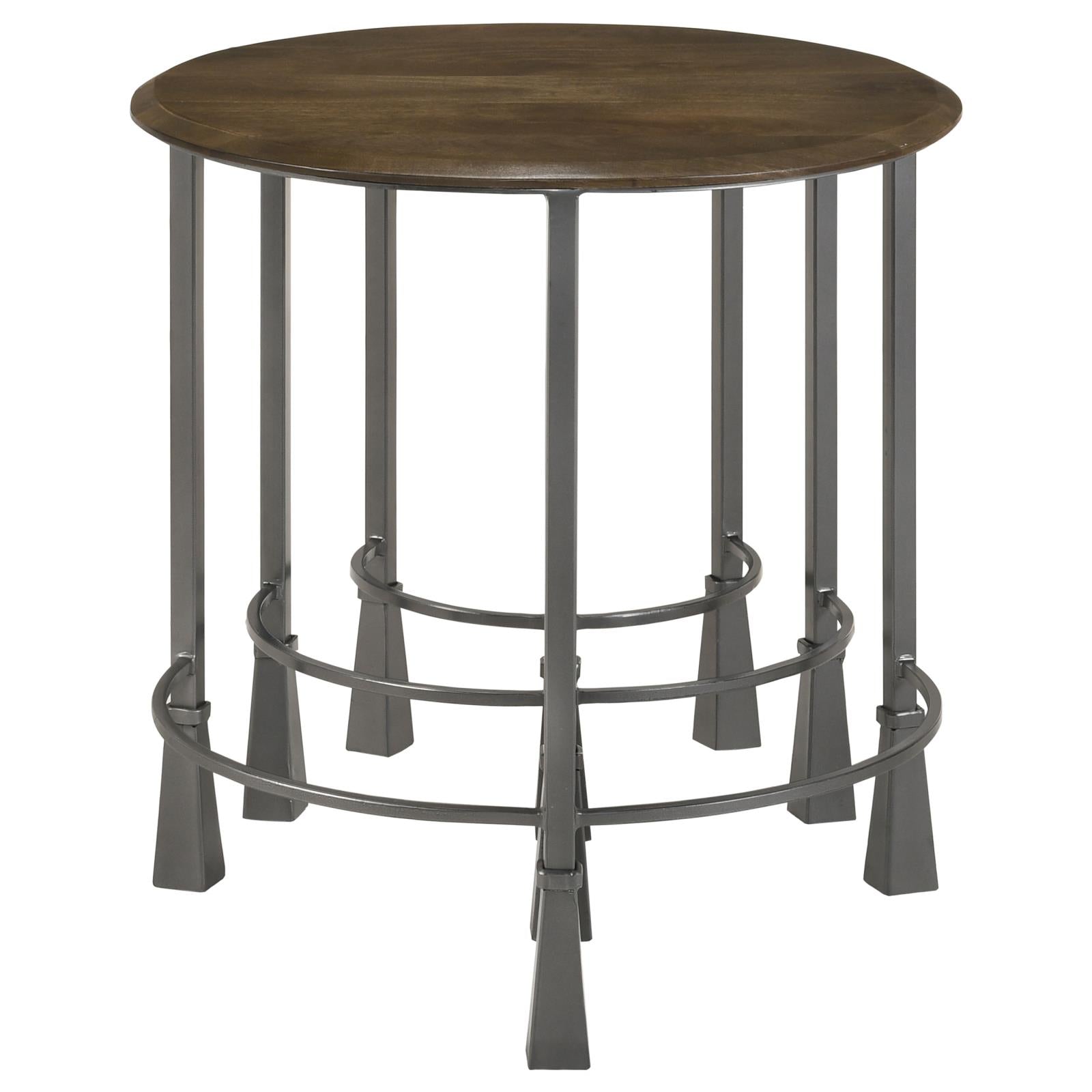 Deja 3-Piece Round Nesting Table Natural/Gunmetal - 935971 - Bien Home Furniture & Electronics