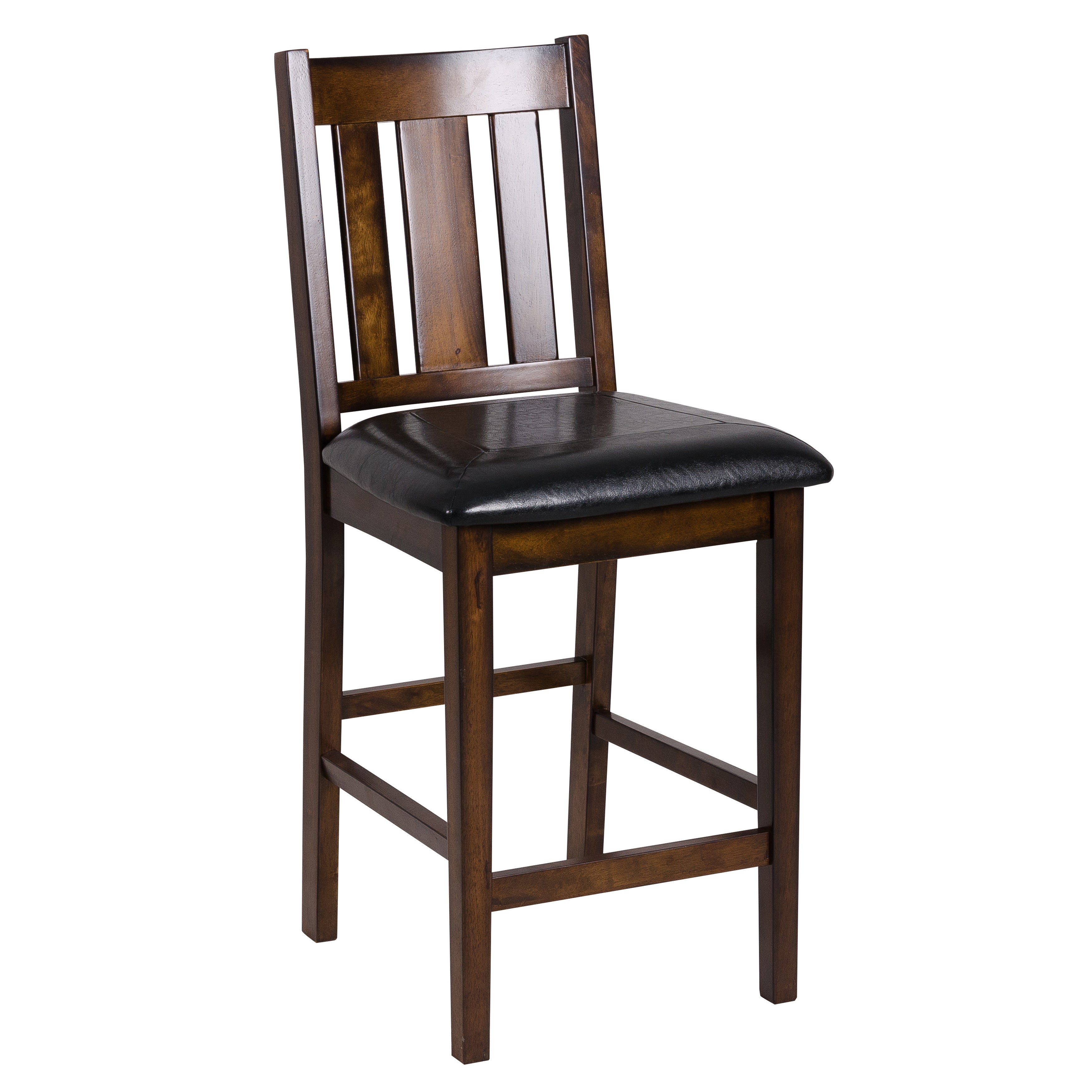 Delmar Burnished Brown 5-Piece Counter Height Set - 5511-36 - Bien Home Furniture & Electronics