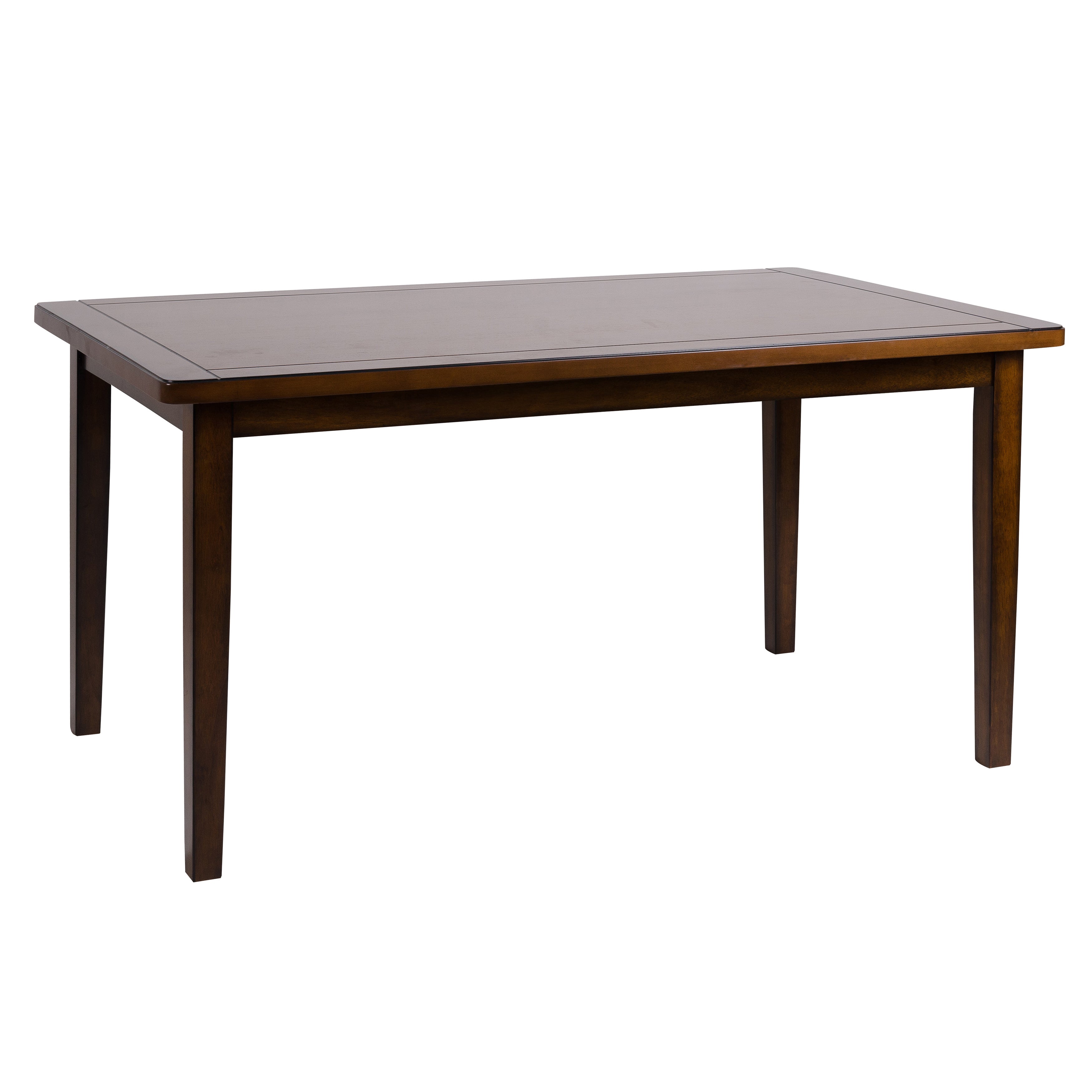 Delmar Burnished Brown 6-Piece Dining Set - 5511 - Bien Home Furniture & Electronics