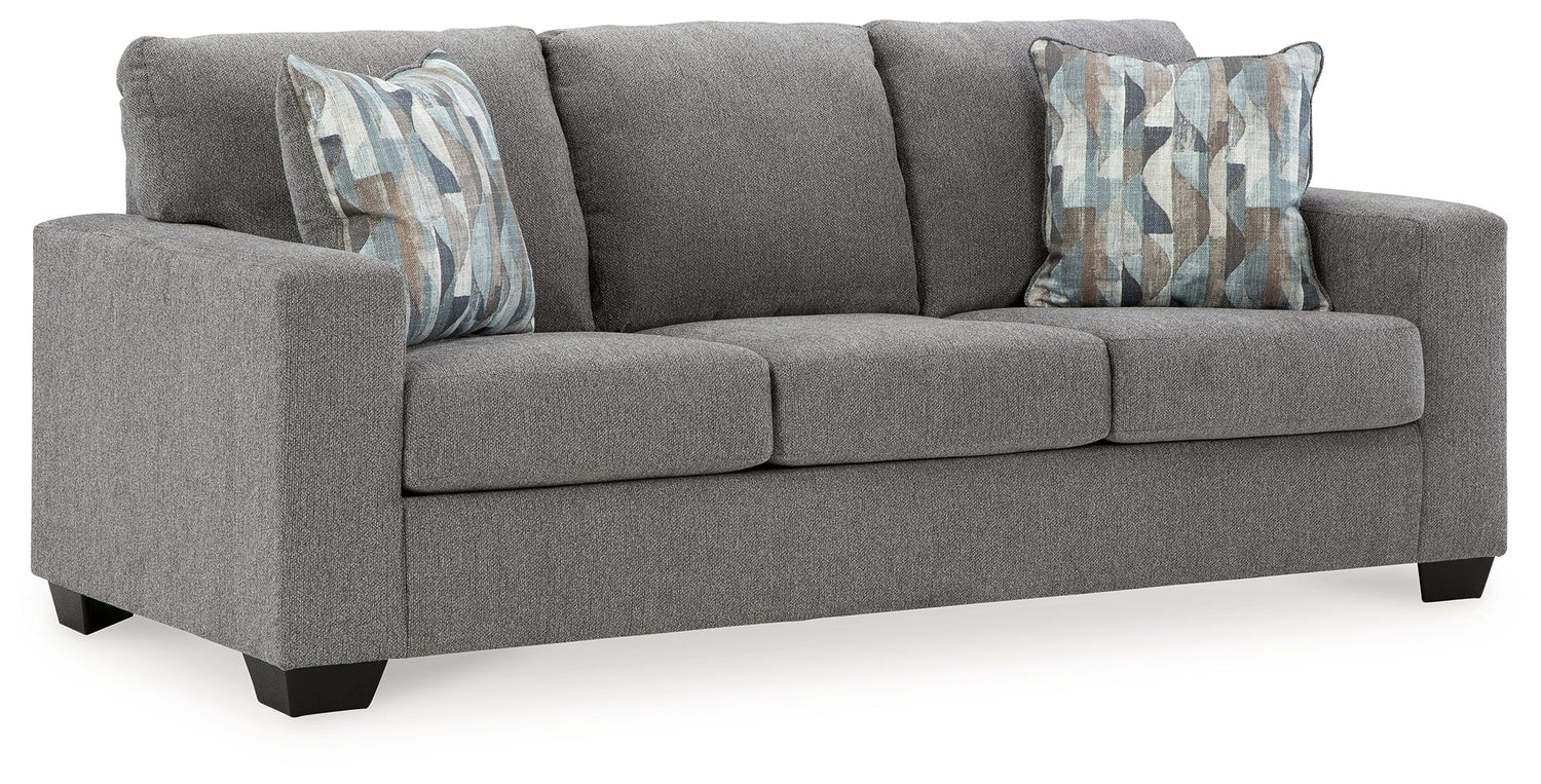 Deltona Graphite Queen Sofa Sleeper - 5120539 - Bien Home Furniture & Electronics