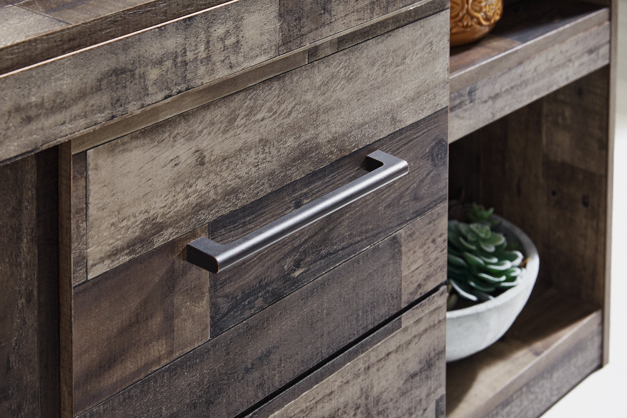 Derekson Multi Gray 60" TV Stand - EW0200-268 - Bien Home Furniture & Electronics