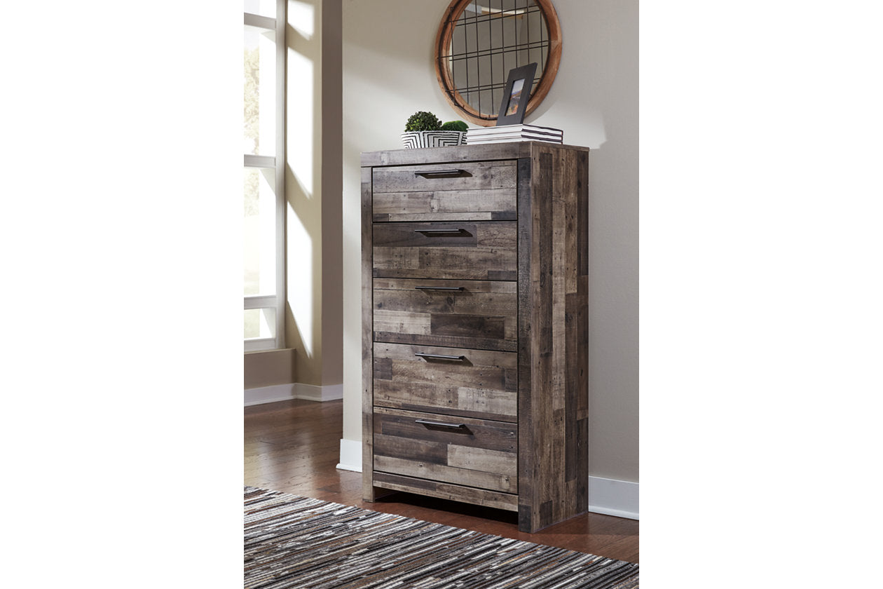 Derekson Multi Gray Chest of Drawers - B200-46 - Bien Home Furniture & Electronics