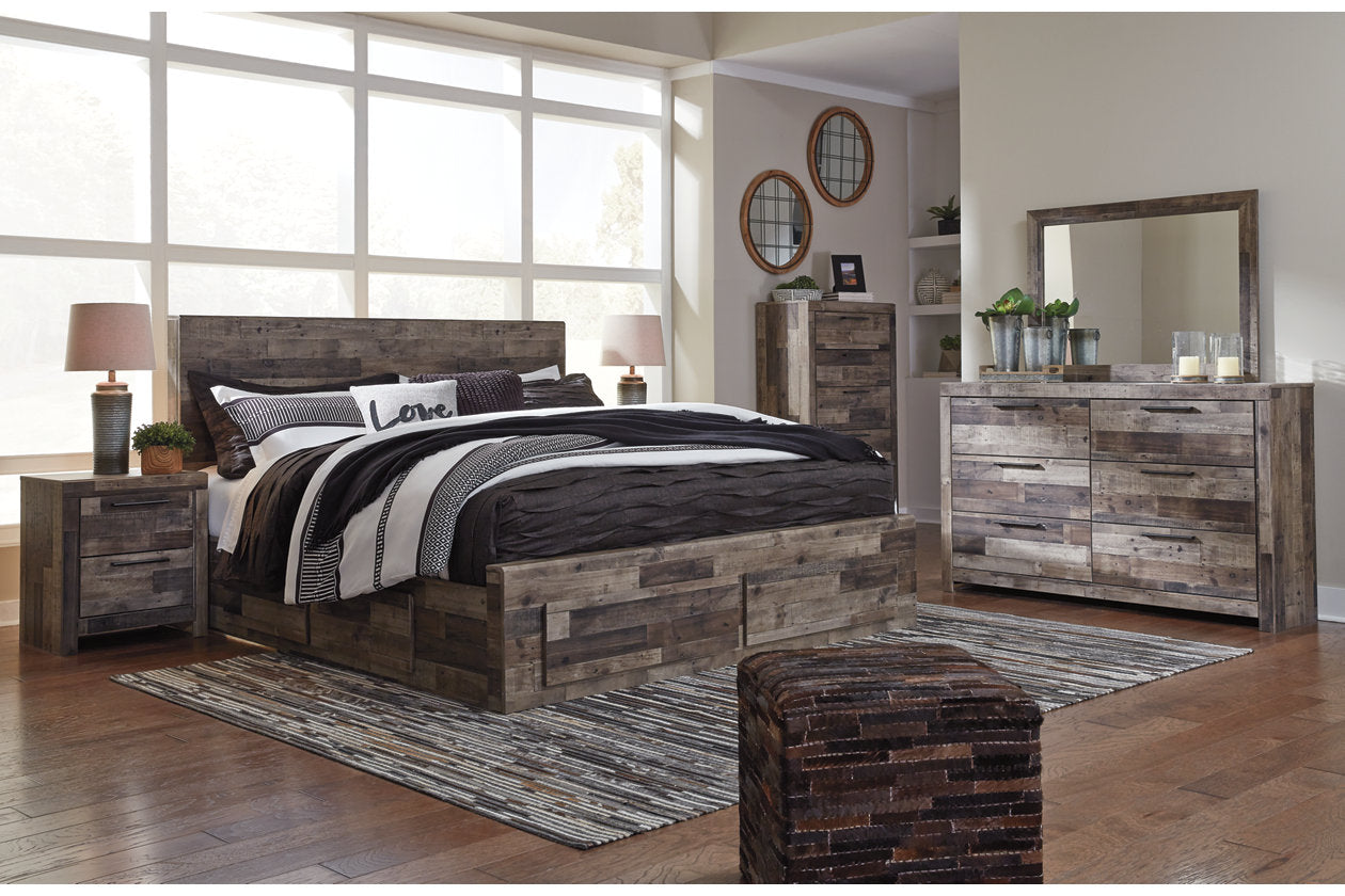 Derekson Multi Gray Chest of Drawers - B200-46 - Bien Home Furniture & Electronics