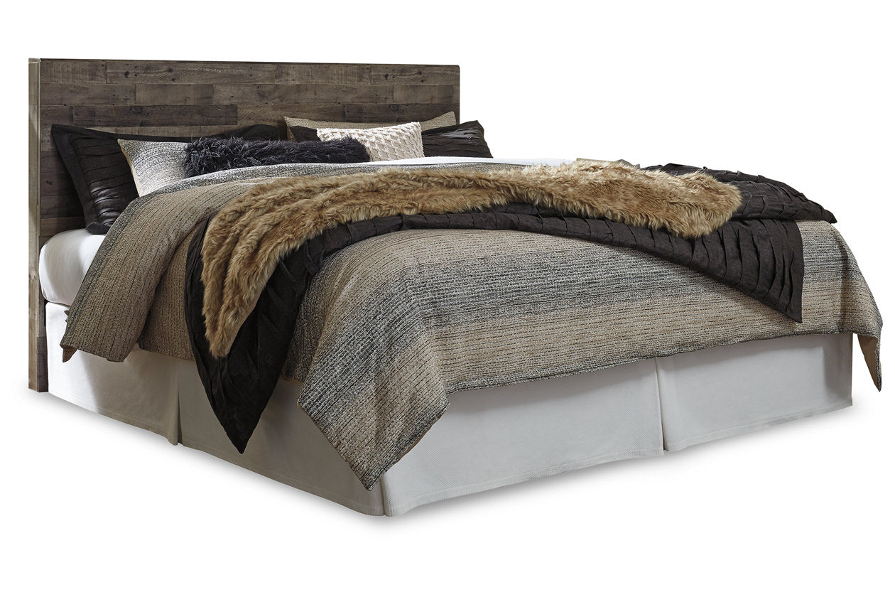 Derekson Multi Gray King Panel Headboard - B200-58 - Bien Home Furniture & Electronics