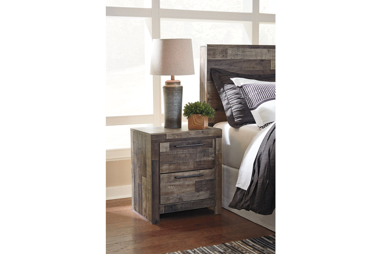 Derekson Multi Gray Nightstand - B200-92 - Bien Home Furniture &amp; Electronics