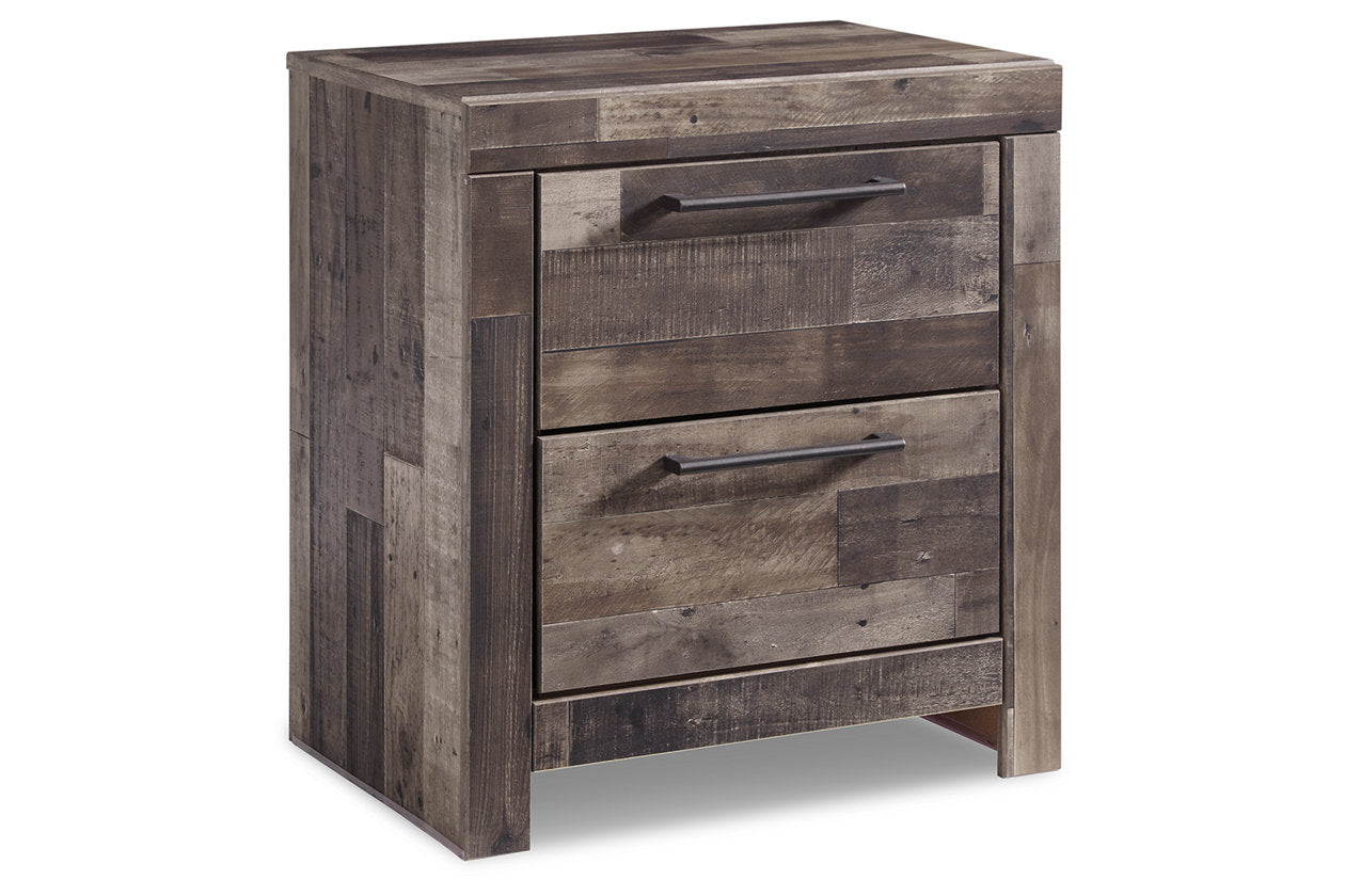 Derekson Multi Gray Nightstand - B200-92 - Bien Home Furniture & Electronics