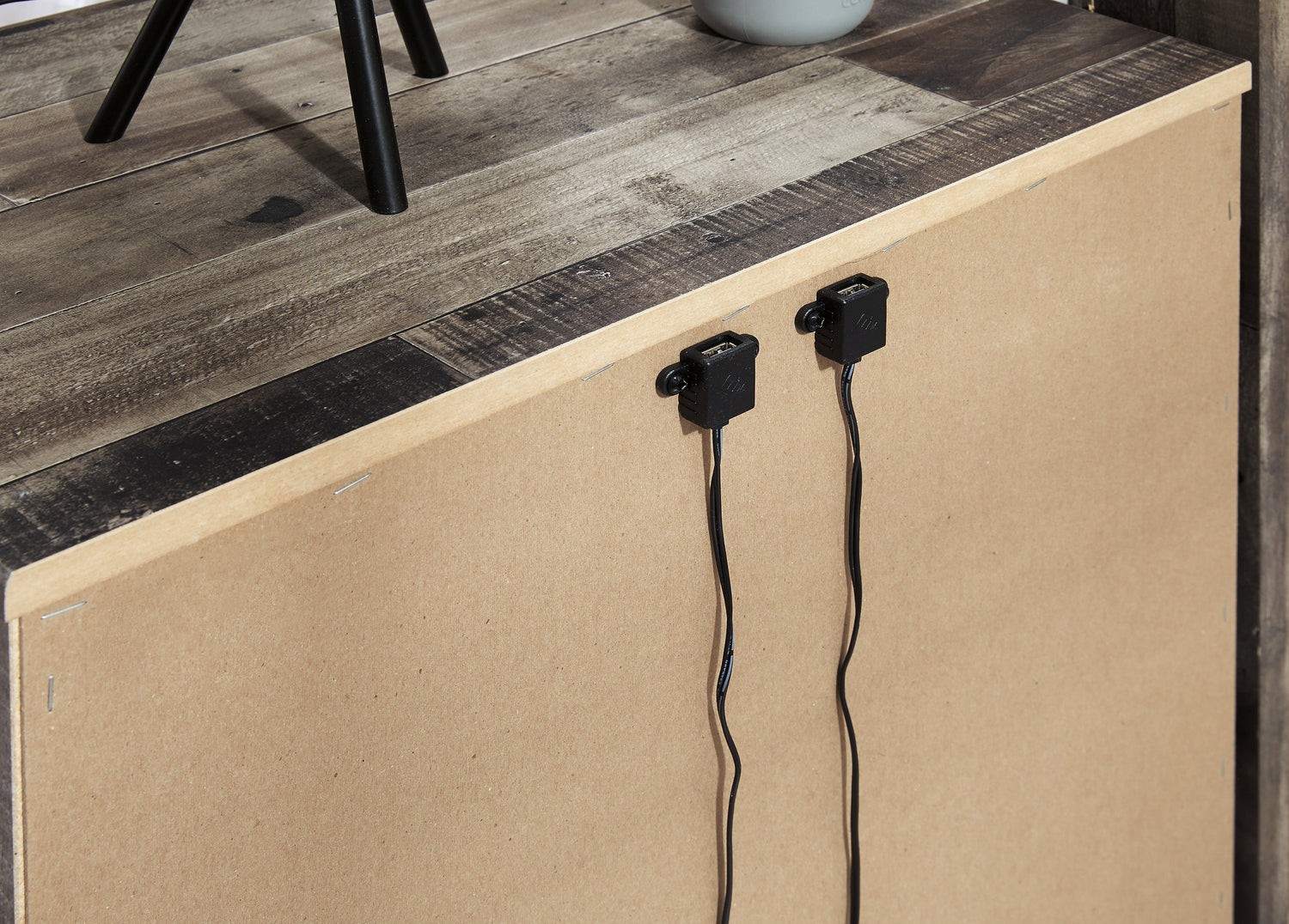 Derekson Multi Gray Panel Bedroom Set - SET | B200-56 | B200-58 | B200-97 | B200-31 | B200-36 | B200-92 - Bien Home Furniture & Electronics