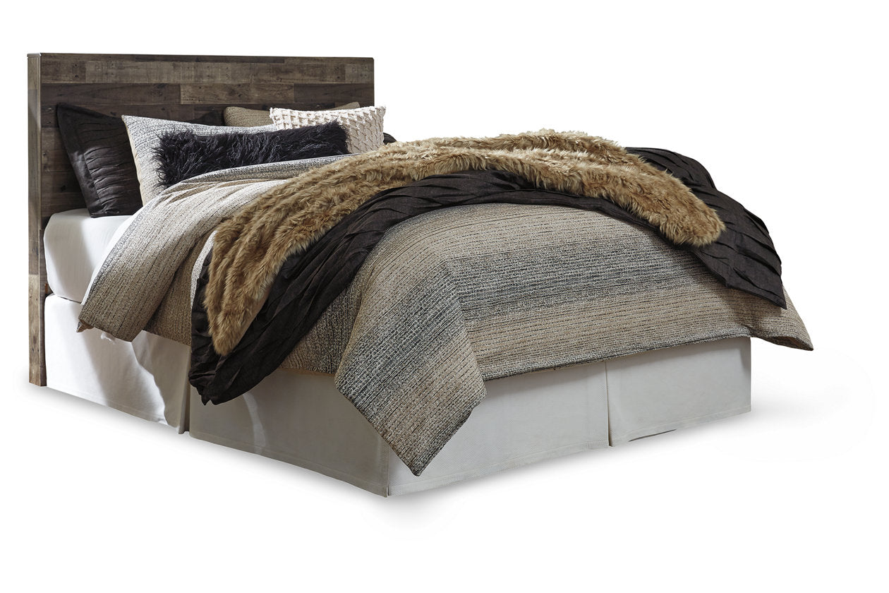 Derekson Multi Gray Queen Panel Headboard - B200-57 - Bien Home Furniture & Electronics