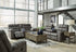 Derwin Concrete Reclining Living Room Set - SET | 2840289 | 2840294 - Bien Home Furniture & Electronics