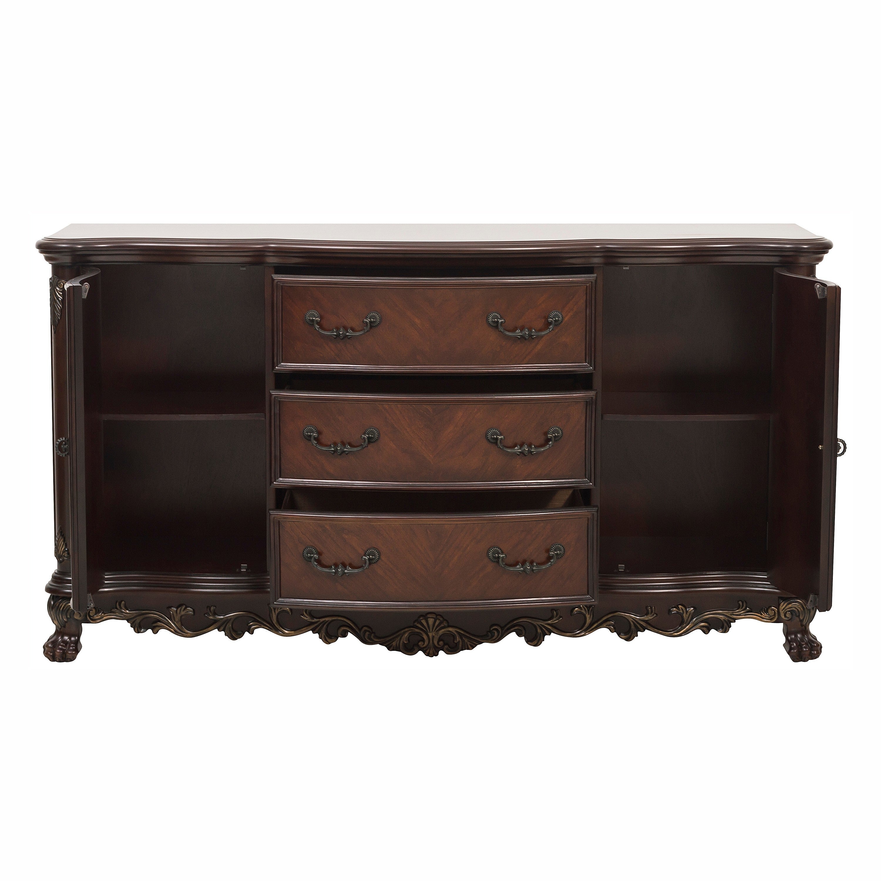 Deryn Park Cherry Buffet - 2243-55 - Bien Home Furniture & Electronics