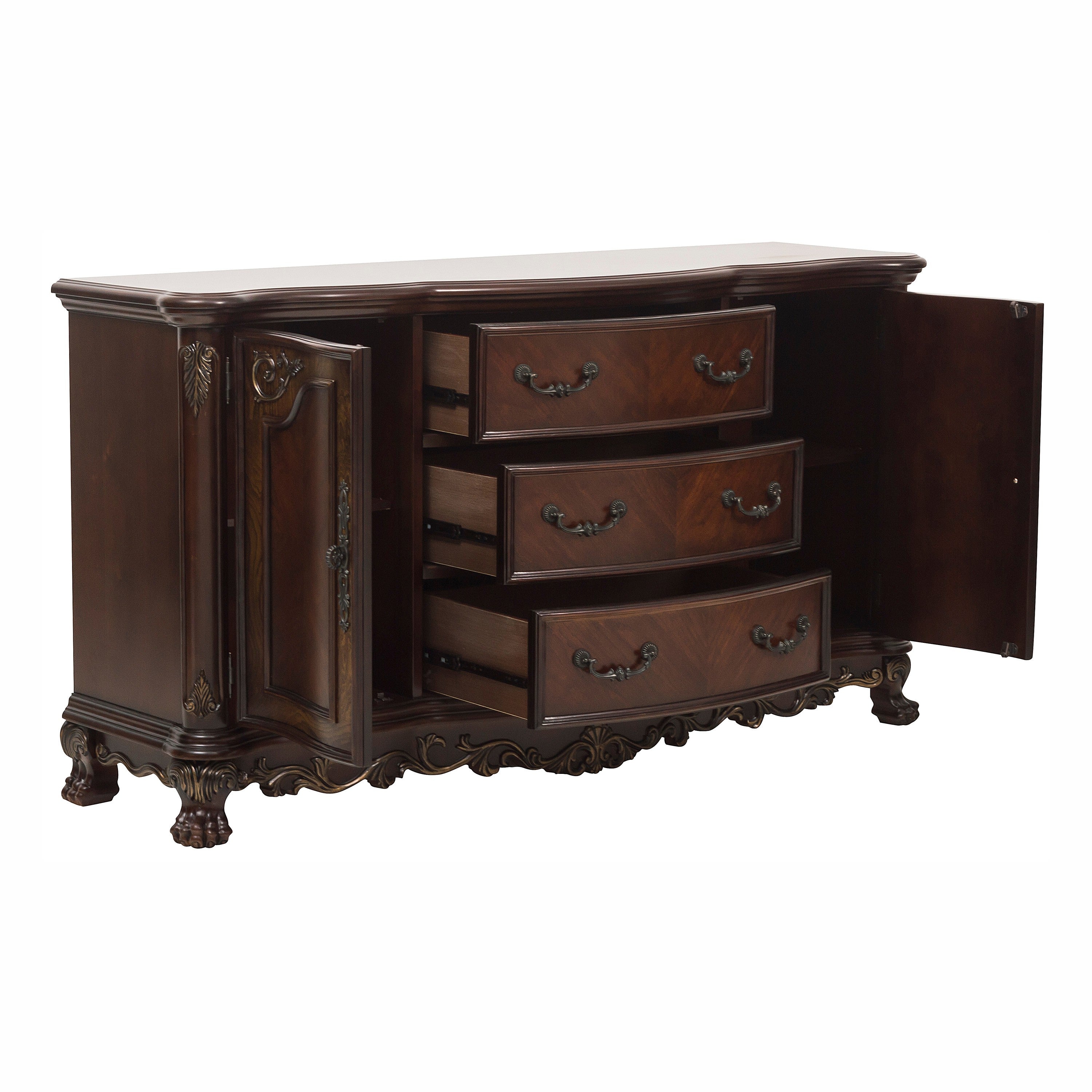 Deryn Park Cherry Buffet - 2243-55 - Bien Home Furniture & Electronics