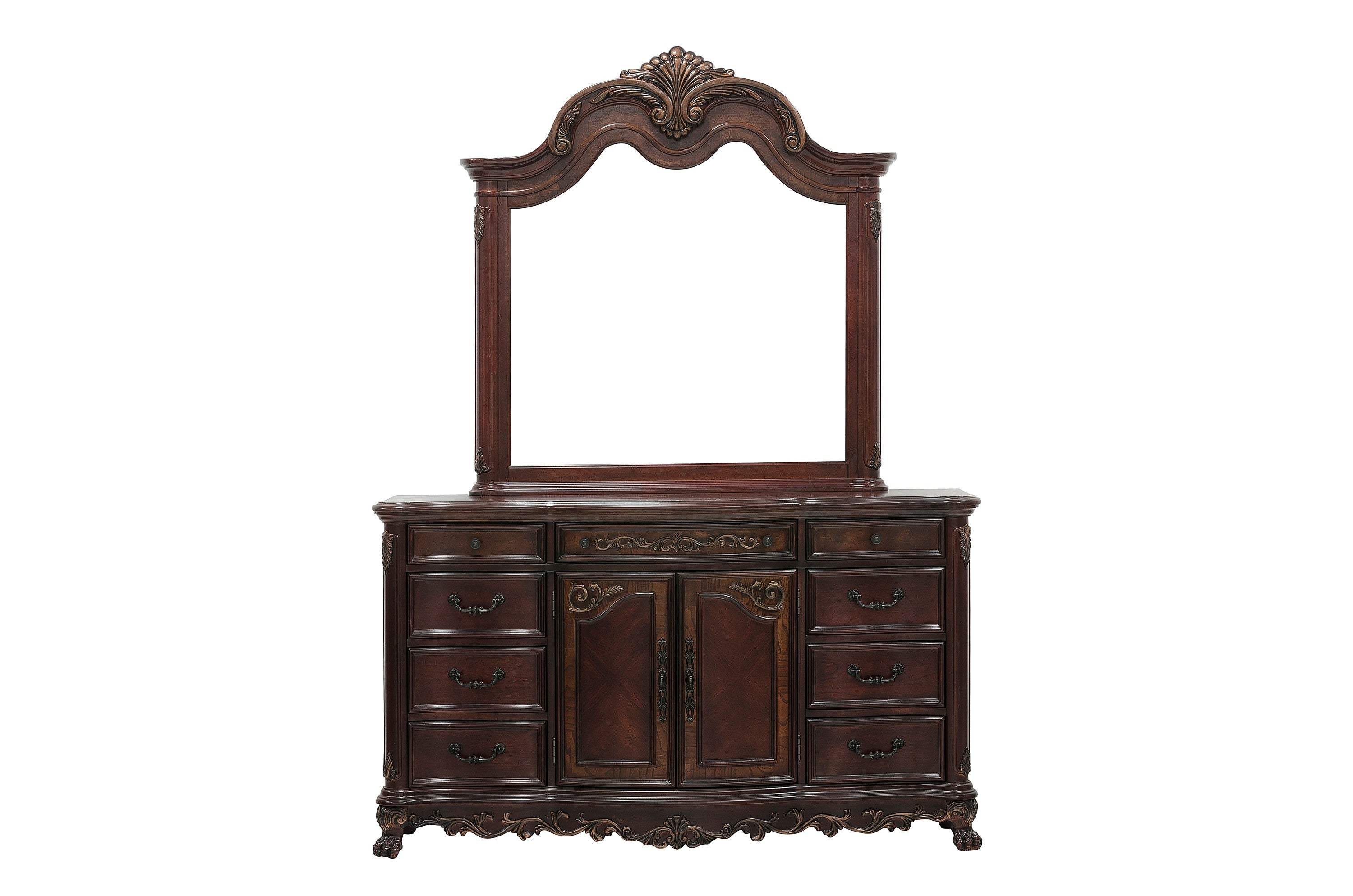 Deryn Park Cherry Dresser - 2243-5 - Bien Home Furniture & Electronics