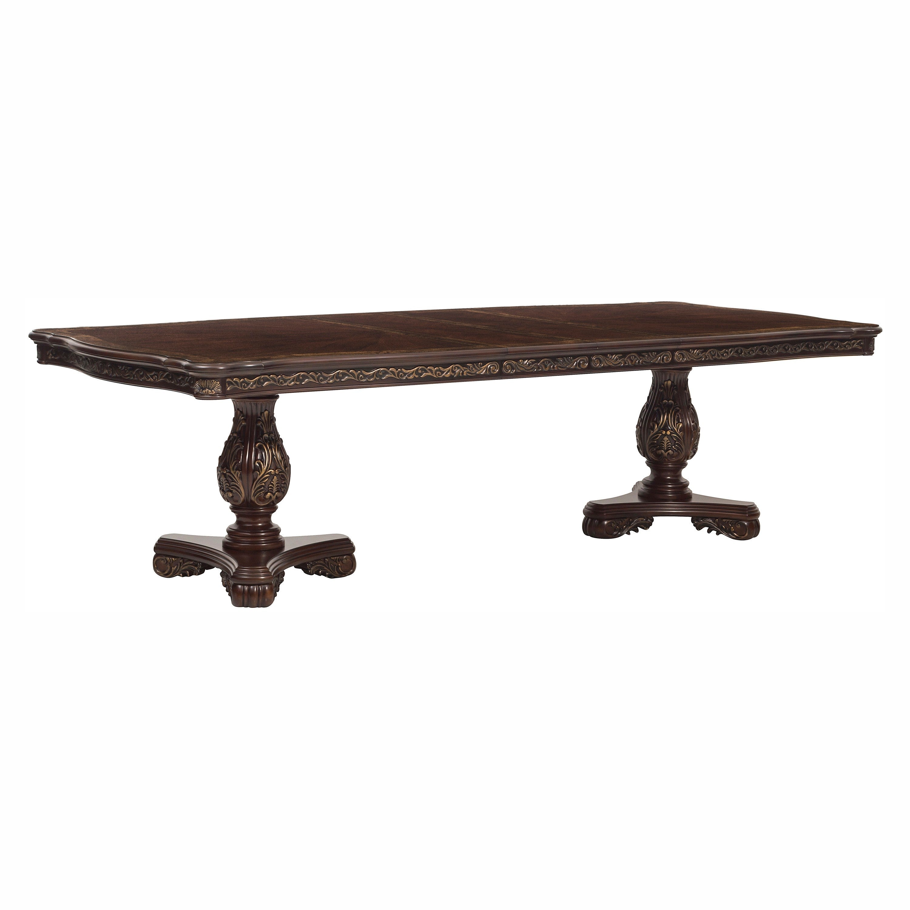 Deryn Park Cherry Extendable Dining Set - SET | 2243-114 | 2243-114B | 2243S(3) - Bien Home Furniture & Electronics
