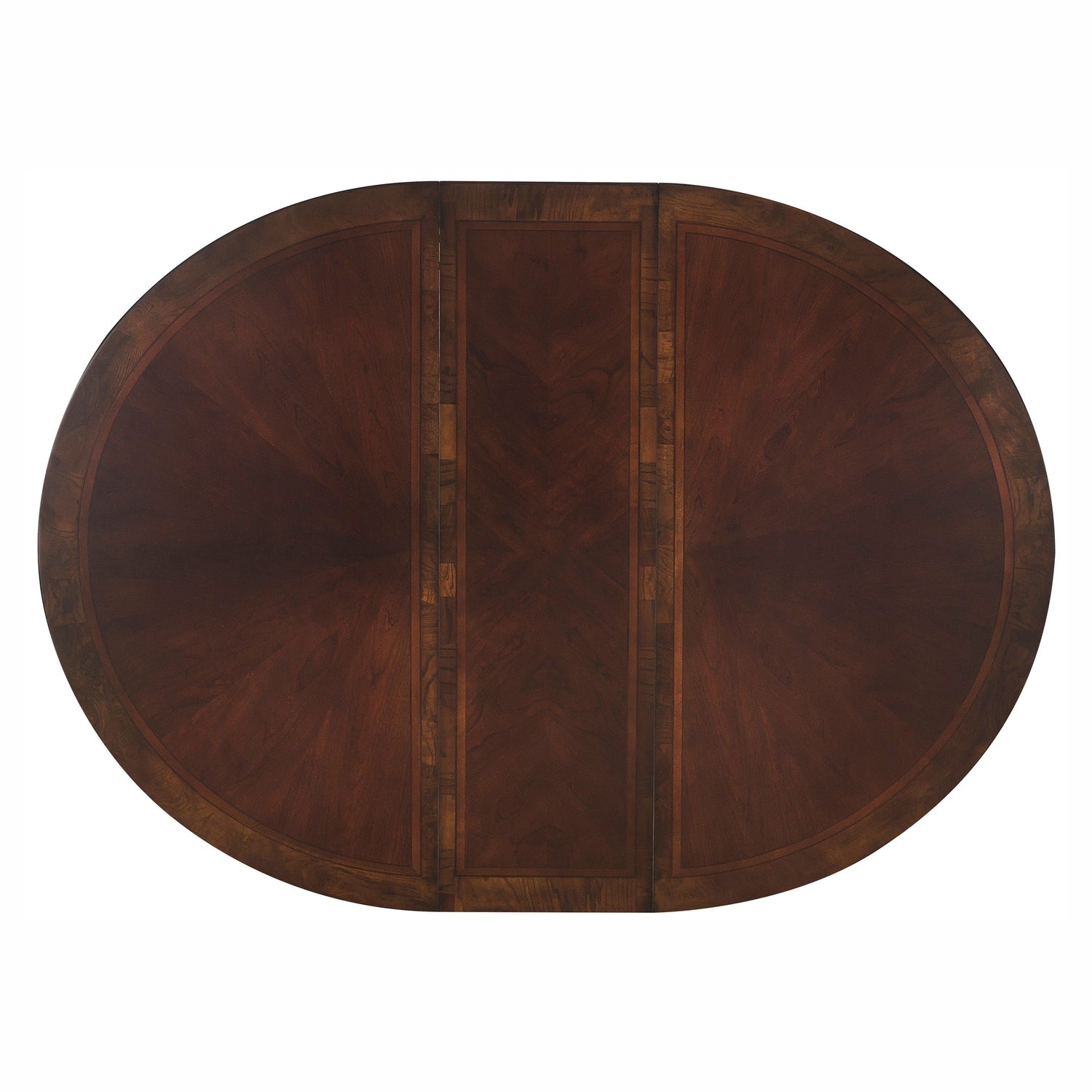 Deryn Park Cherry Extendable Round/Oval Dining Table - SET | 2243-76 | 2243-76B - Bien Home Furniture & Electronics