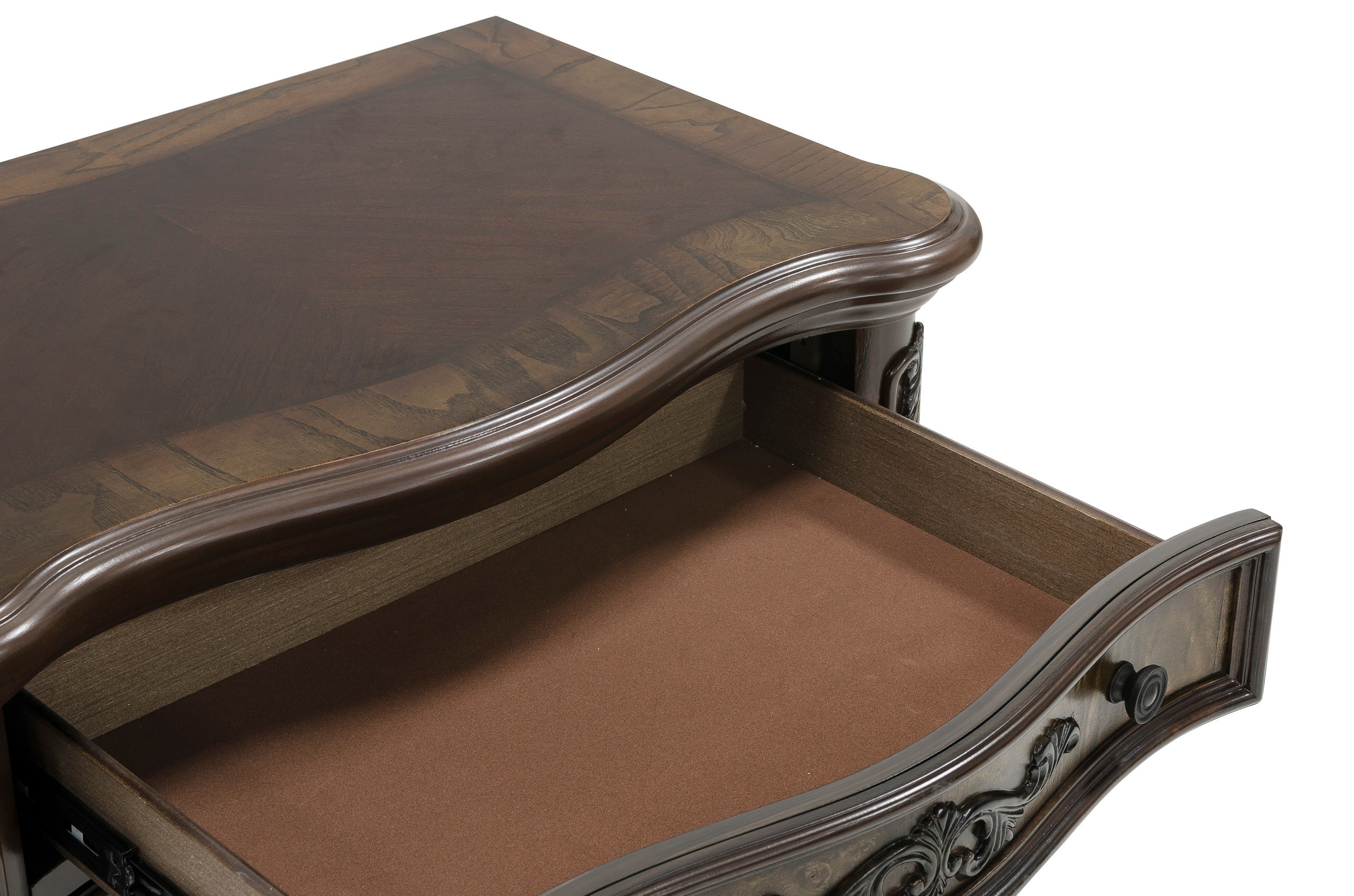 Deryn Park Cherry Nightstand - 2243-4 - Bien Home Furniture & Electronics