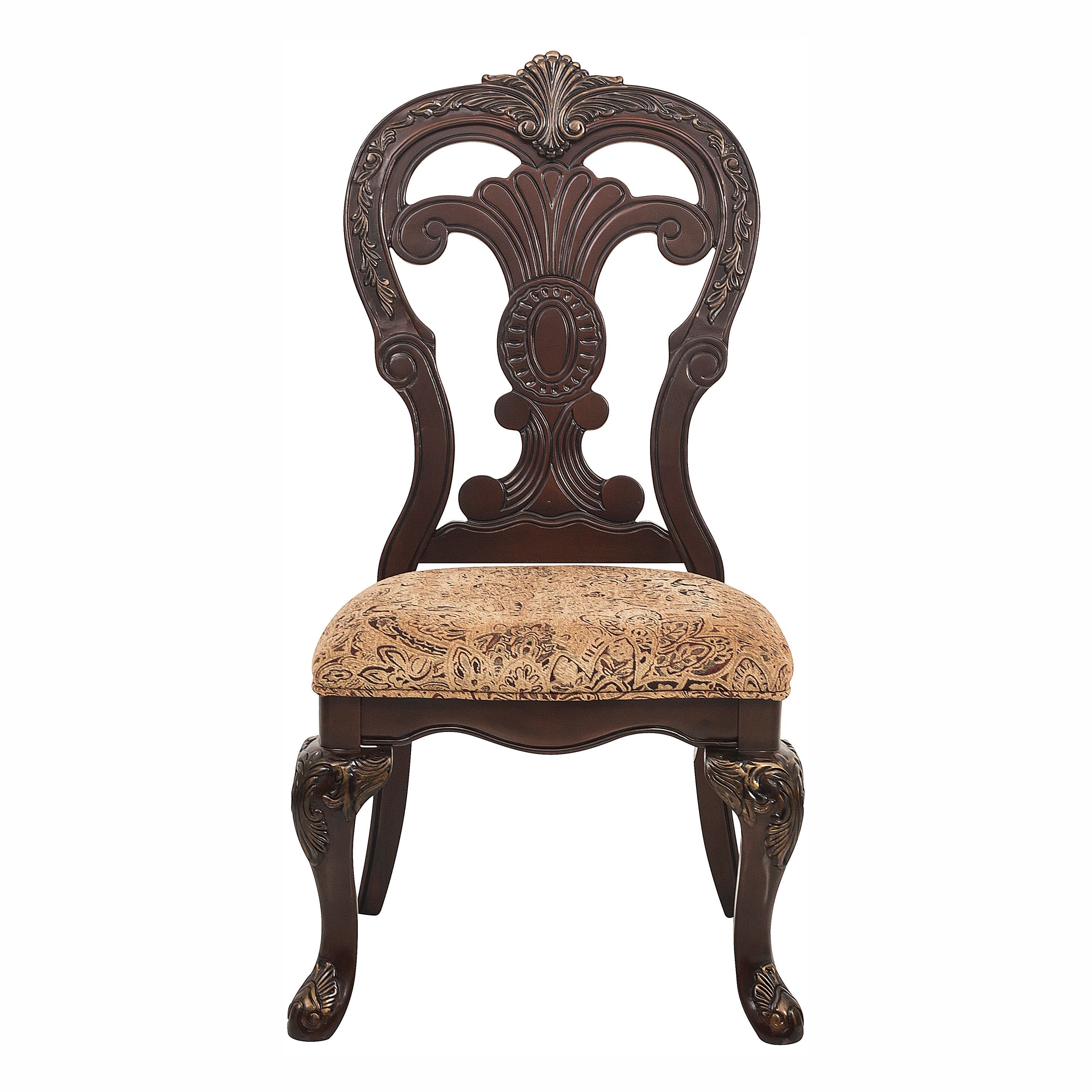 Deryn Park Cherry Side Chair, Set of 2 - 2243S - Bien Home Furniture & Electronics
