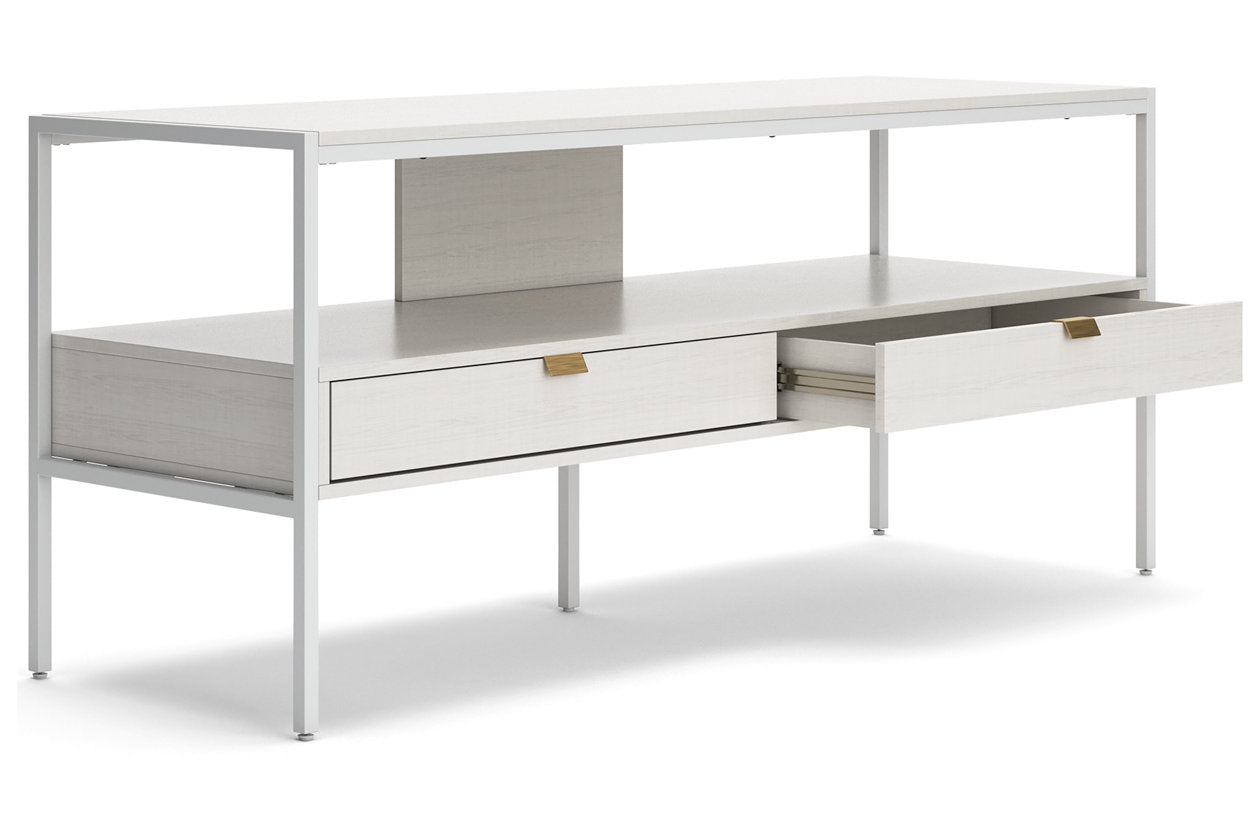 Deznee White 60" TV Stand - W162-68 - Bien Home Furniture & Electronics