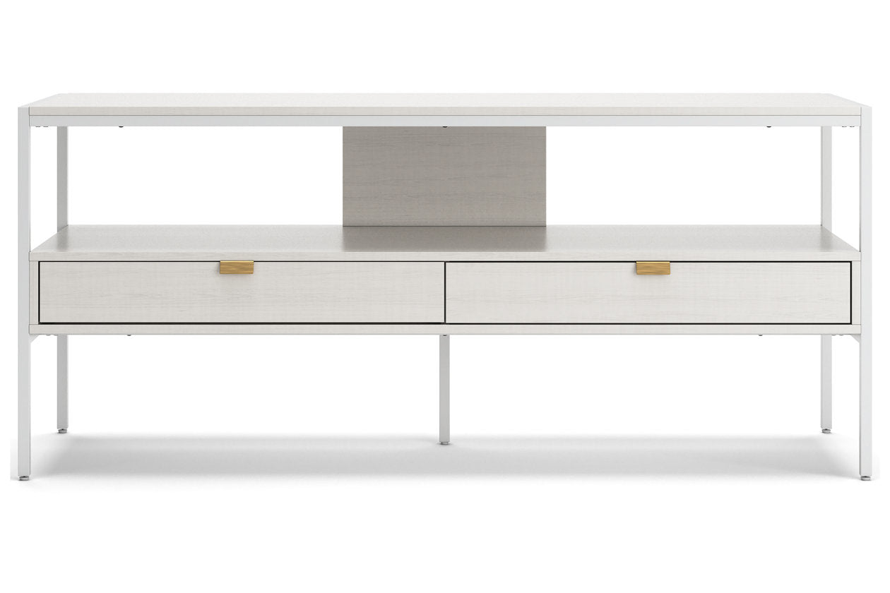 Deznee White 60" TV Stand - W162-68 - Bien Home Furniture & Electronics