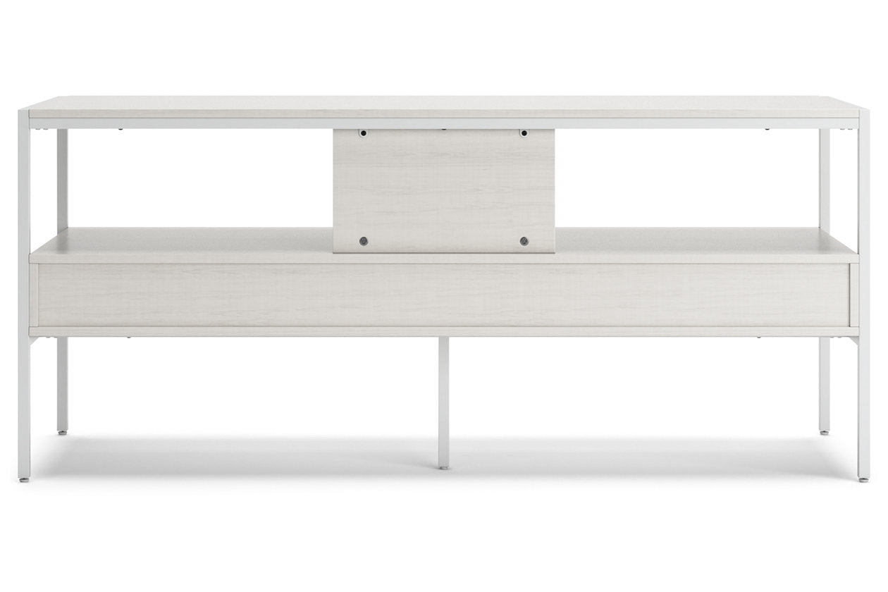 Deznee White 60" TV Stand - W162-68 - Bien Home Furniture & Electronics