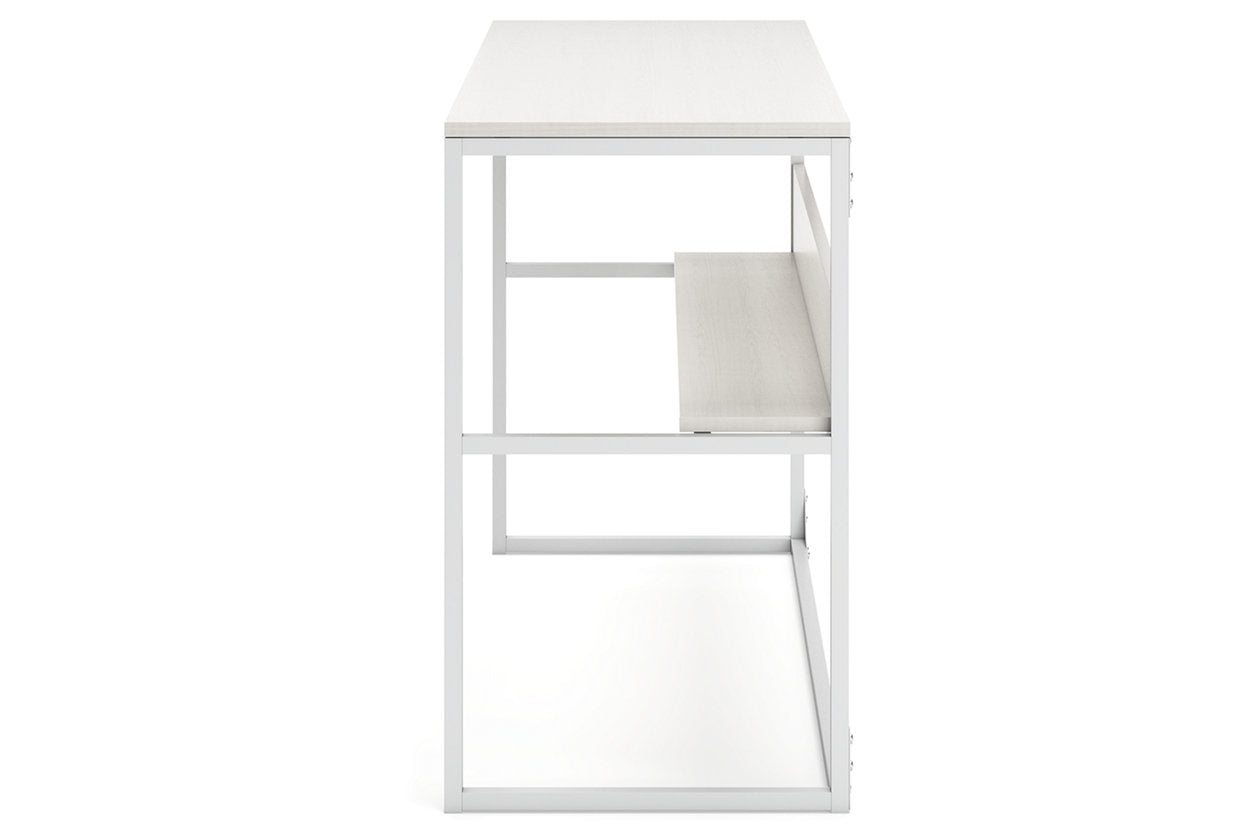 Deznee White Home Office Desk - H162-14 - Bien Home Furniture &amp; Electronics