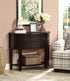 Diane Cappuccino 2-Drawer Demilune Shape Console Table - 950156 - Bien Home Furniture & Electronics