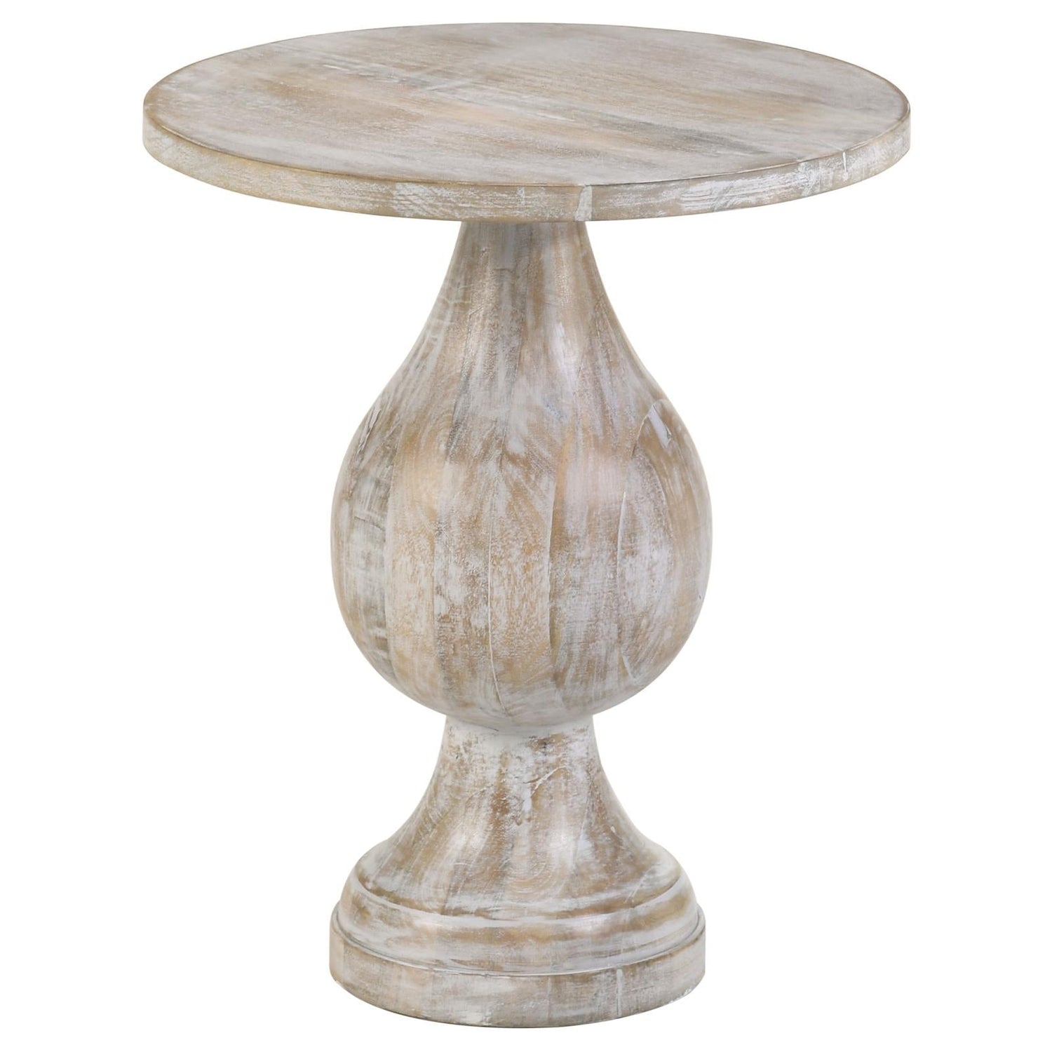 Dianella Round Pedestal Accent Table - 915107 - Bien Home Furniture & Electronics