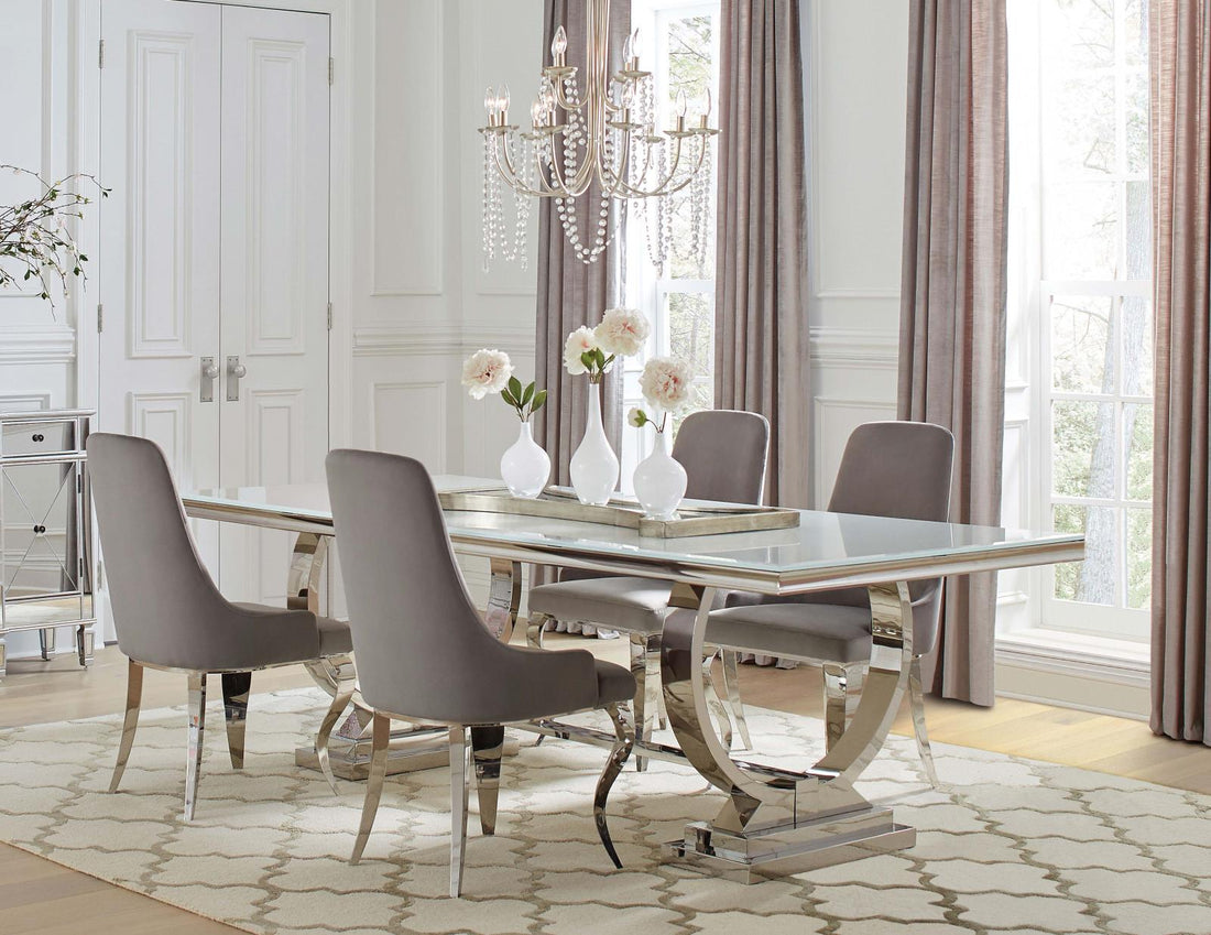 DINING TABLE 5 PC SET - 108811-S5G - Bien Home Furniture & Electronics
