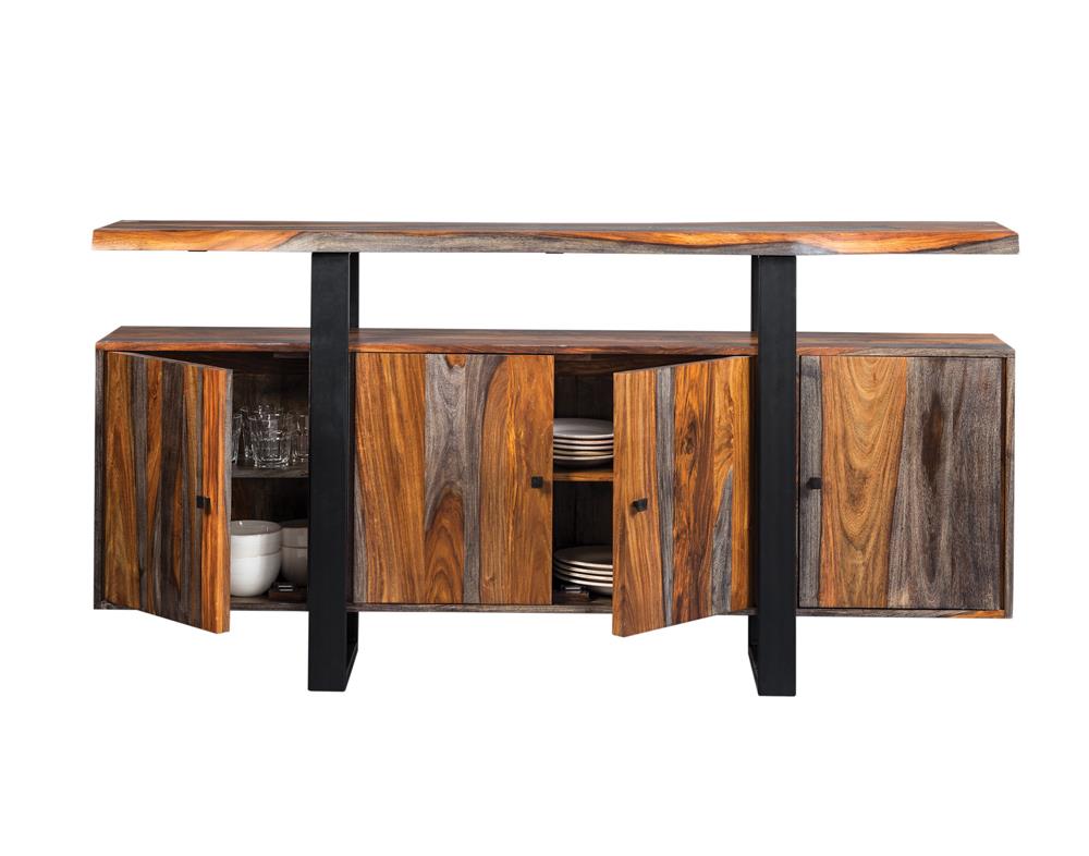 Ditman Server Gray/Black - 110185 - Bien Home Furniture & Electronics