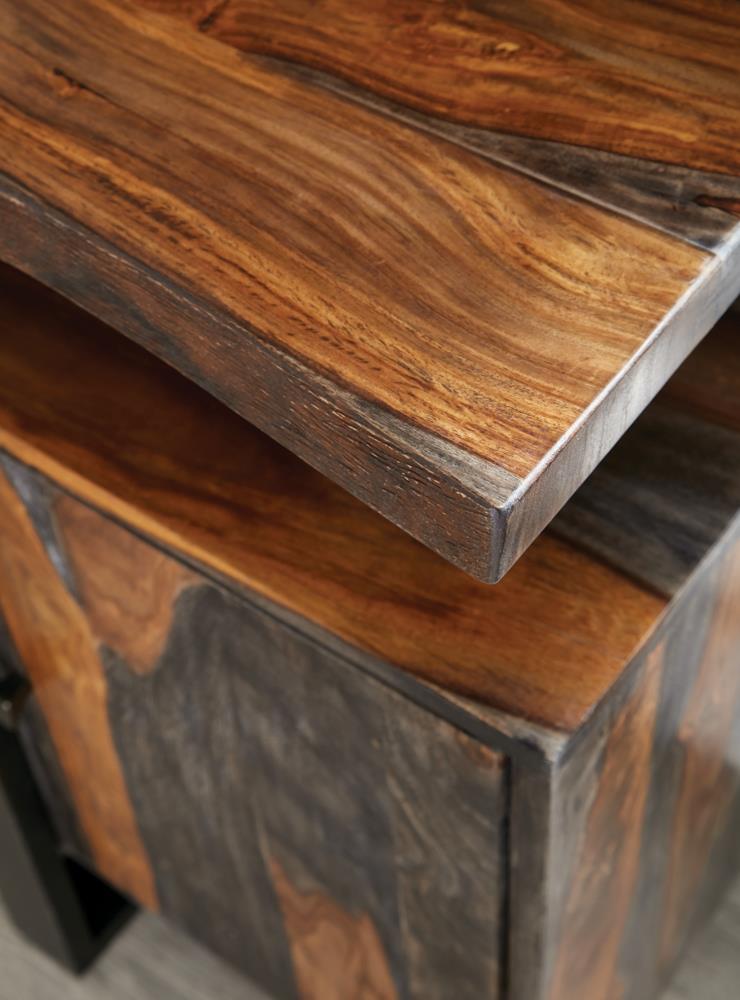 Ditman Server Gray/Black - 110185 - Bien Home Furniture & Electronics