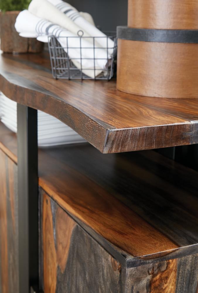 Ditman Server Gray/Black - 110185 - Bien Home Furniture & Electronics