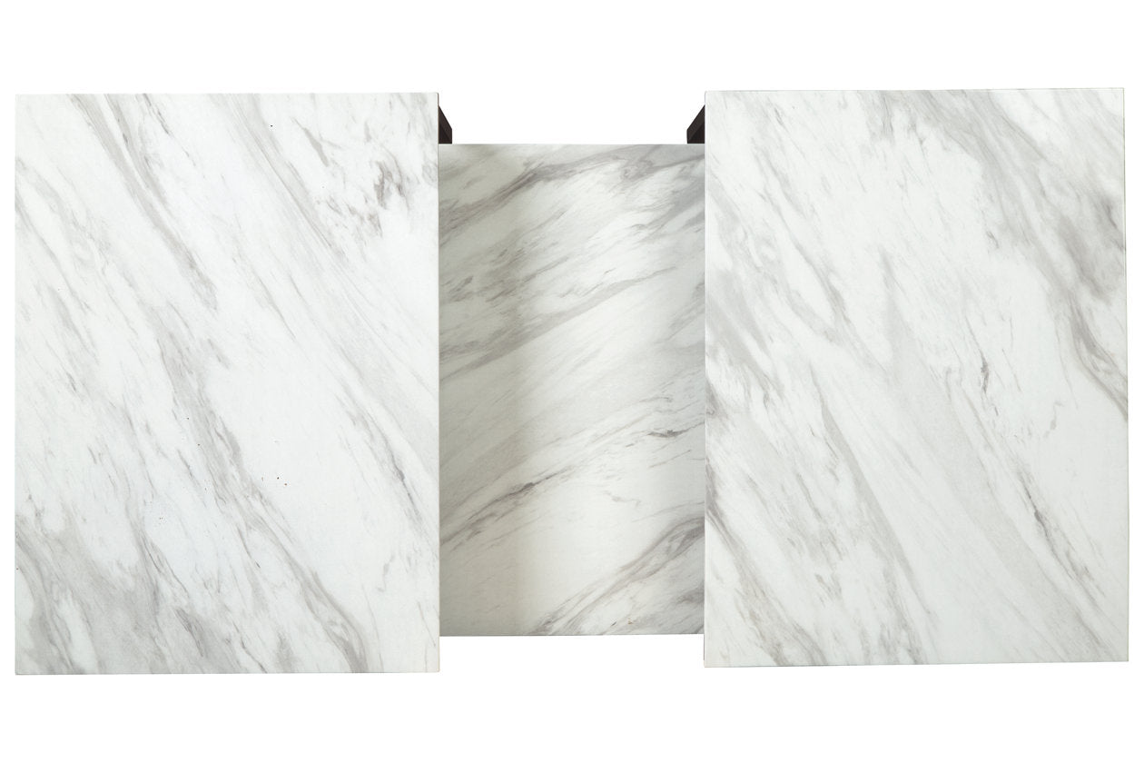 Donnesta Gray/Black Table, Set of 3 - T182-13 - Bien Home Furniture & Electronics