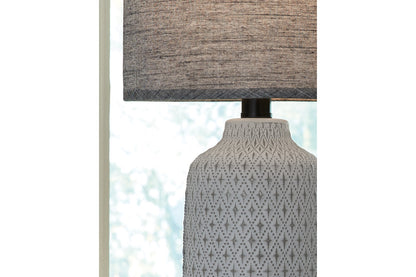 Donnford Charcoal Table Lamp - L180134 - Bien Home Furniture &amp; Electronics