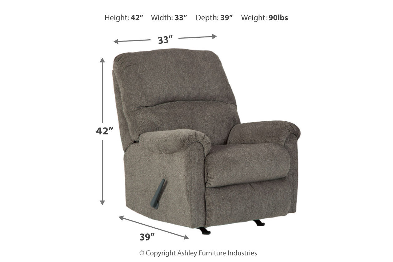 Dorsten Slate Recliner - 7720425 - Bien Home Furniture &amp; Electronics