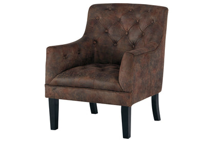Drakelle Mahogany Accent Chair - A3000051 - Bien Home Furniture &amp; Electronics