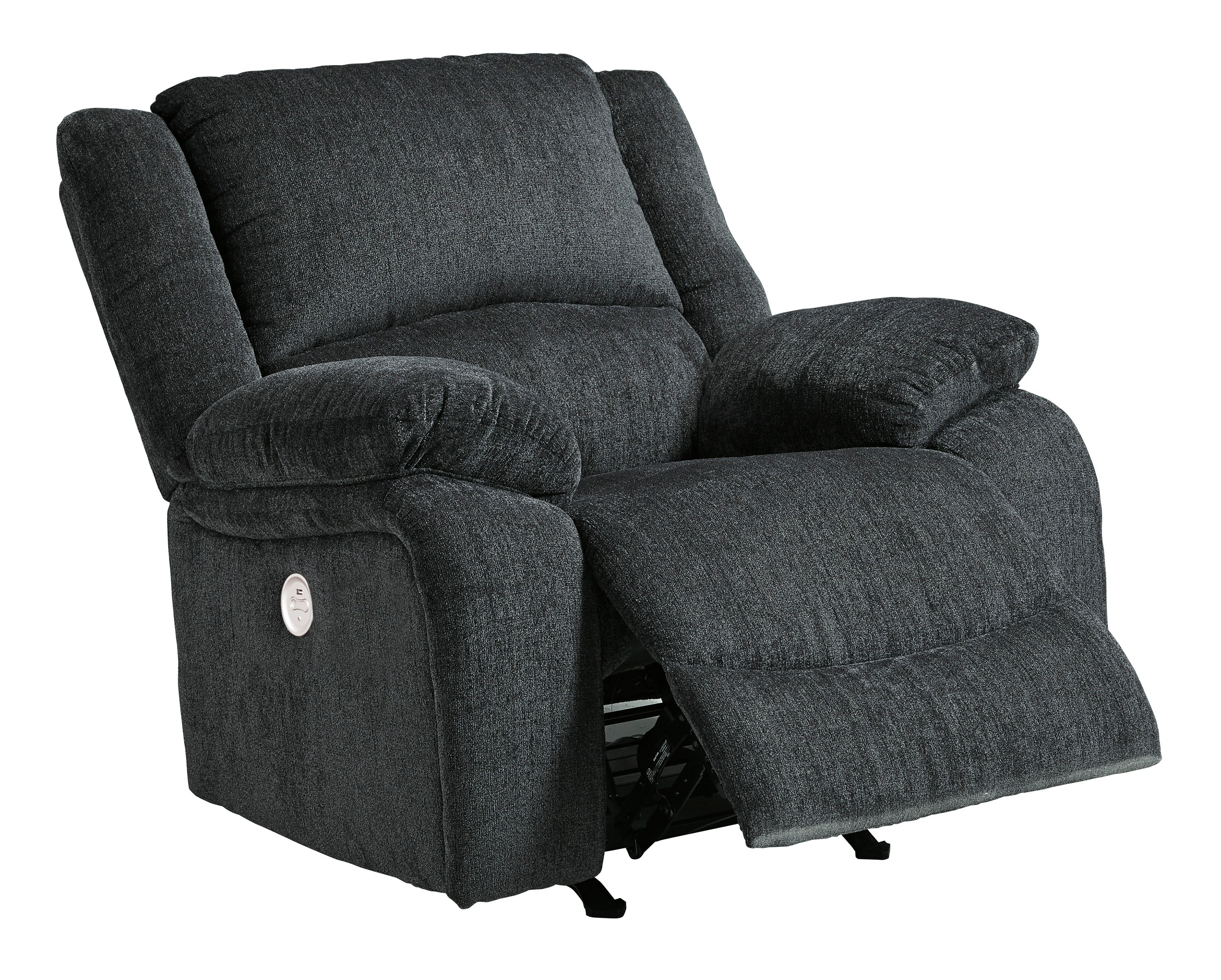 Draycoll Slate Power Reclining Living Room Set - SET | 7650487 | 7650496 - Bien Home Furniture & Electronics
