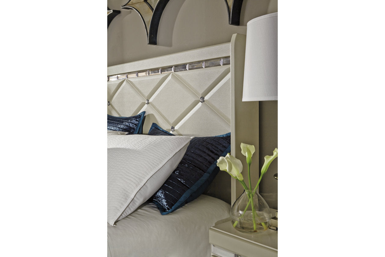 Dreamur Champagne Queen Panel Headboard - B351-57 - Bien Home Furniture & Electronics