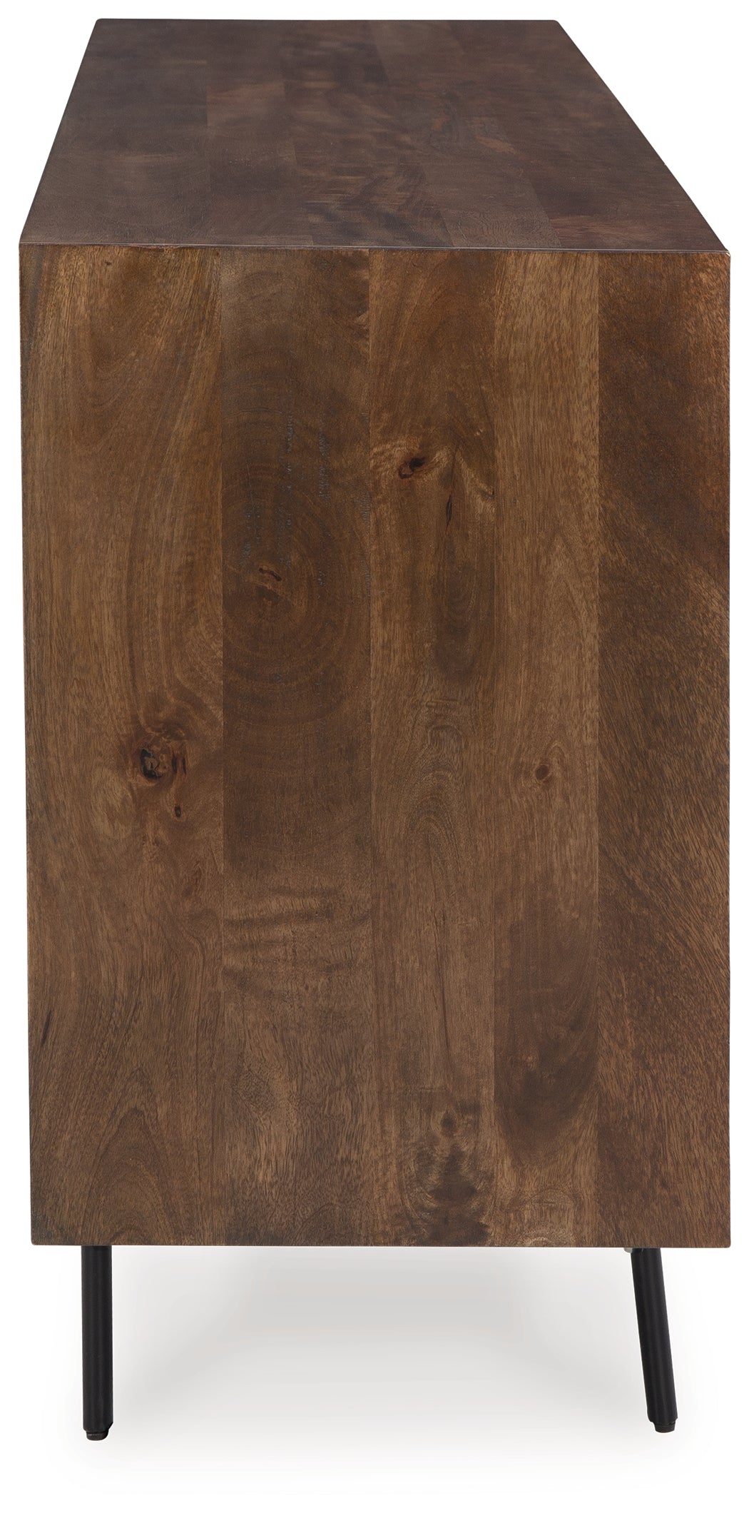 Dreggan Brown/Gold Finish Accent Cabinet - A4000577 - Bien Home Furniture & Electronics