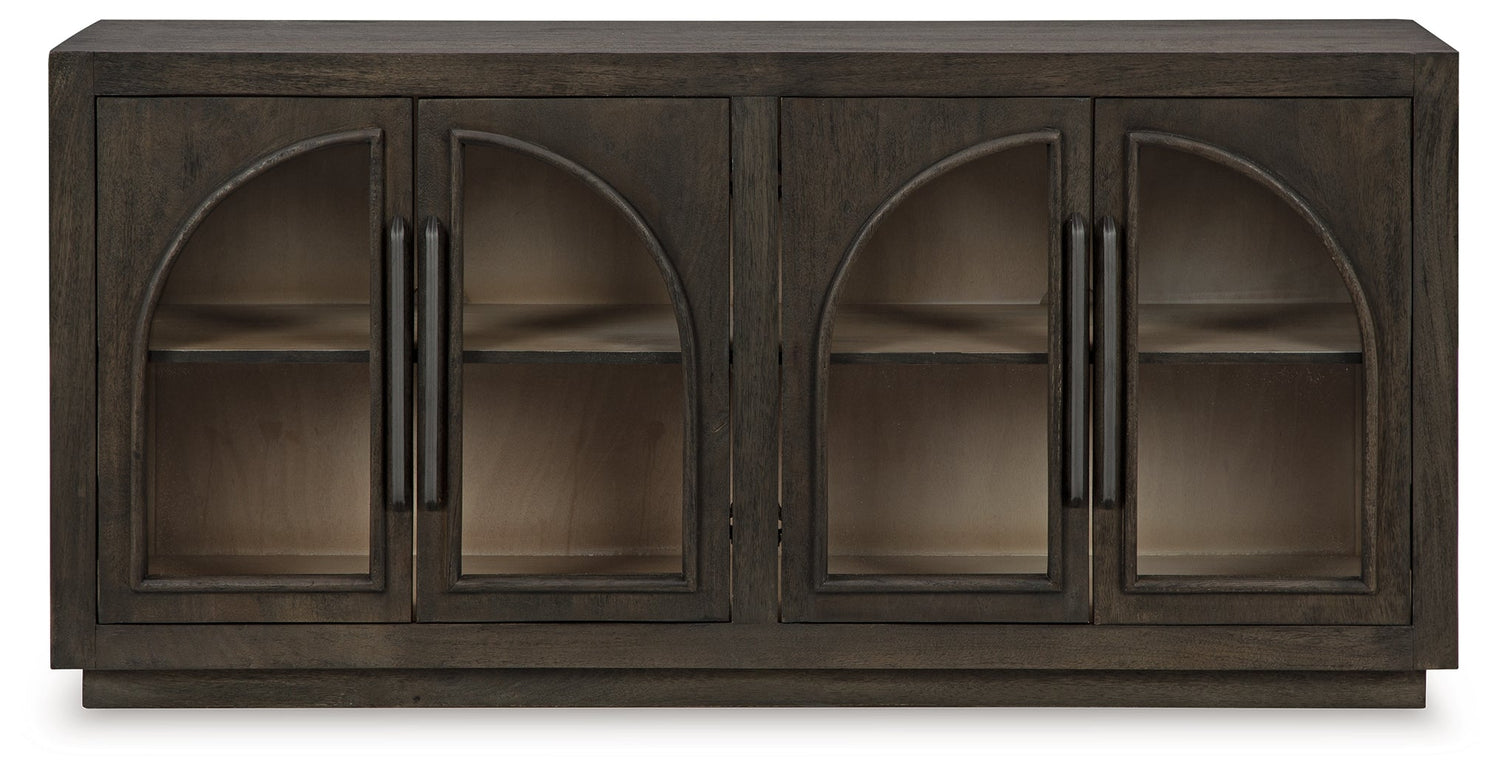 Dreley Grayish Brown Accent Cabinet - A4000586 - Bien Home Furniture & Electronics