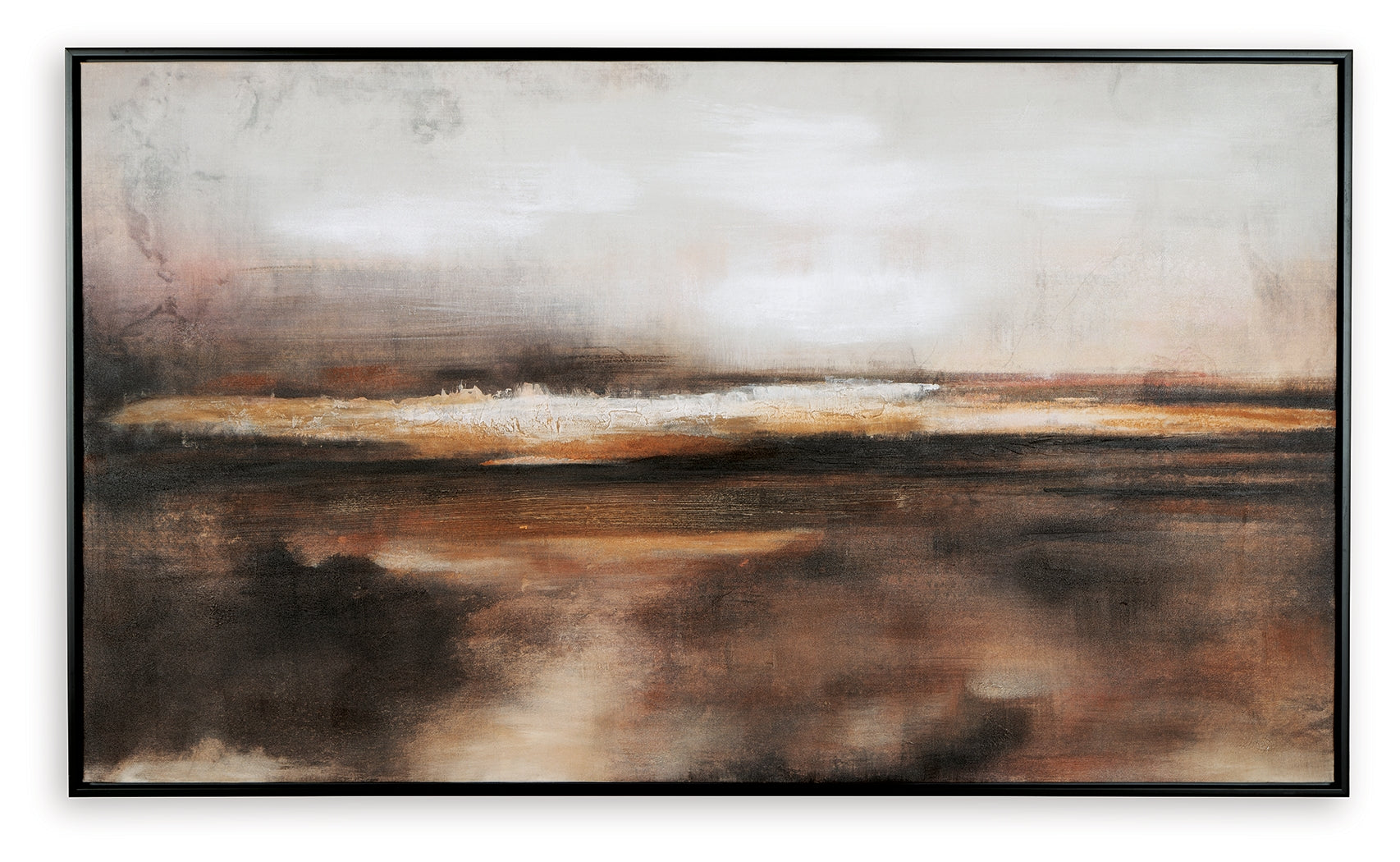 Drewland Black/Brown/Orange Wall Art - A8000375 - Bien Home Furniture & Electronics