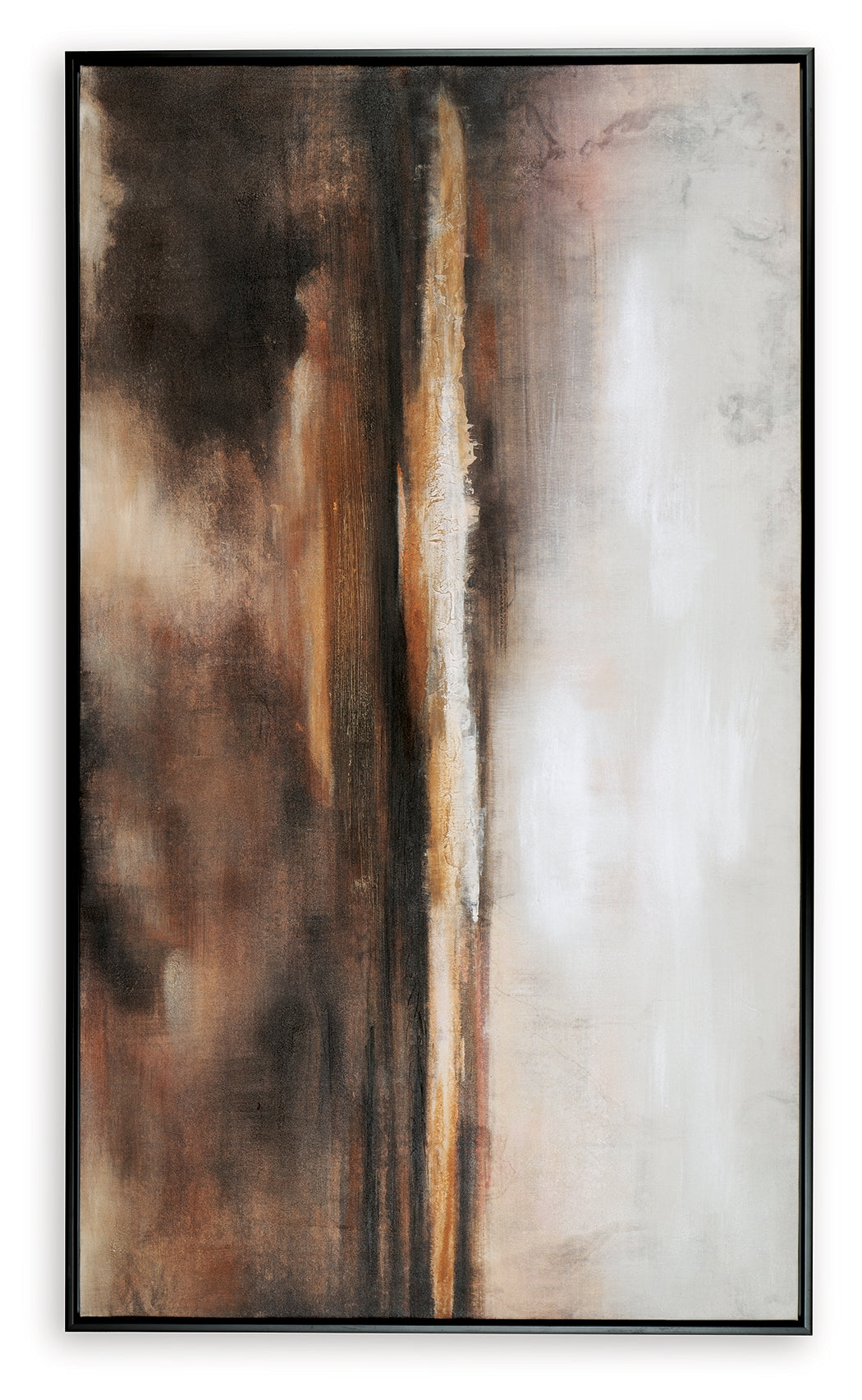 Drewland Black/Brown/Orange Wall Art - A8000375 - Bien Home Furniture &amp; Electronics