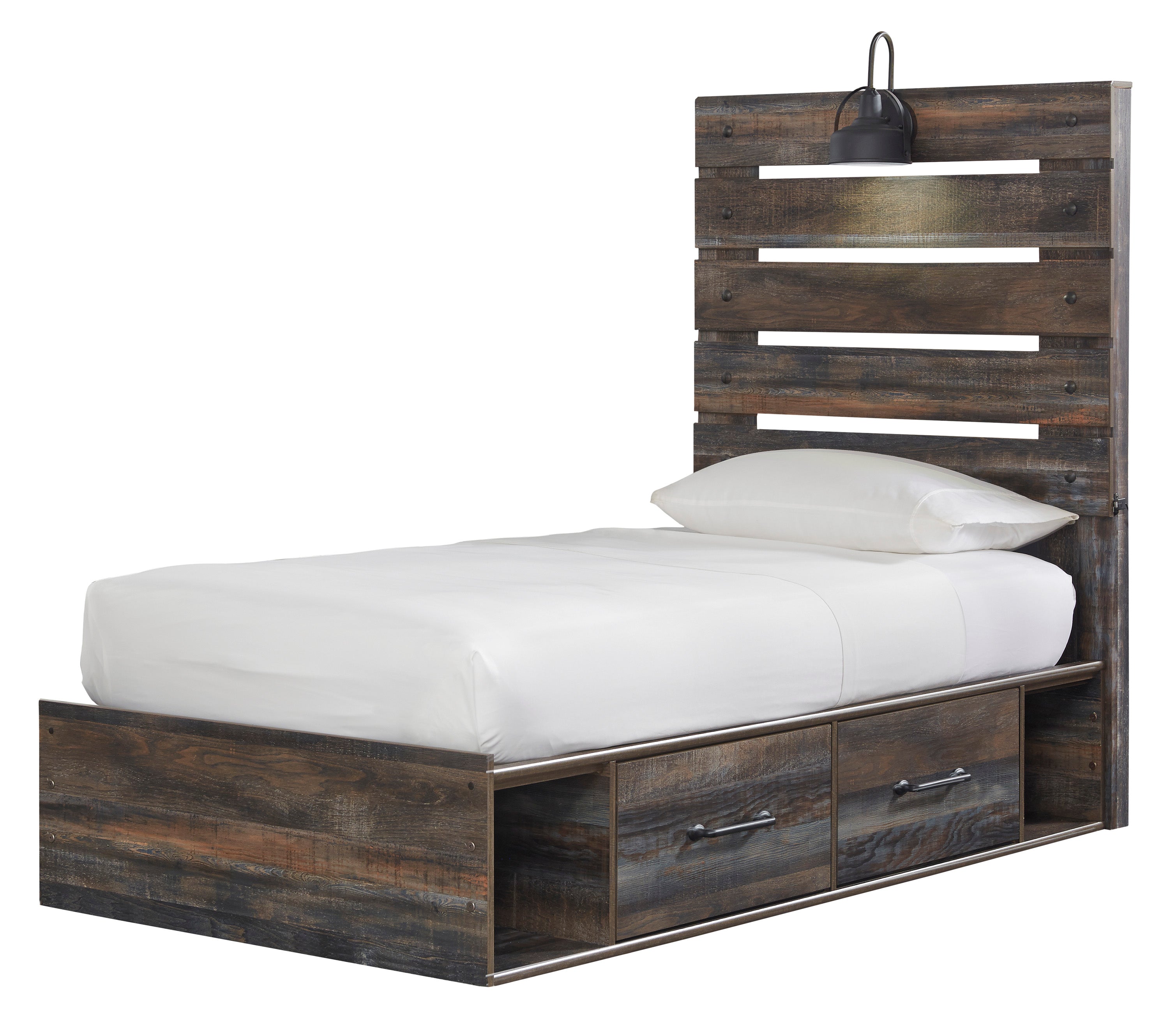 Drystan Multi Double Side Storage Platform Youth Bedroom Set - SET | B211-84 | B211-87 | B211-50(2) | B211-31 | B211-36 | B211-92 | B211-46 | B100-12 - Bien Home Furniture & Electronics