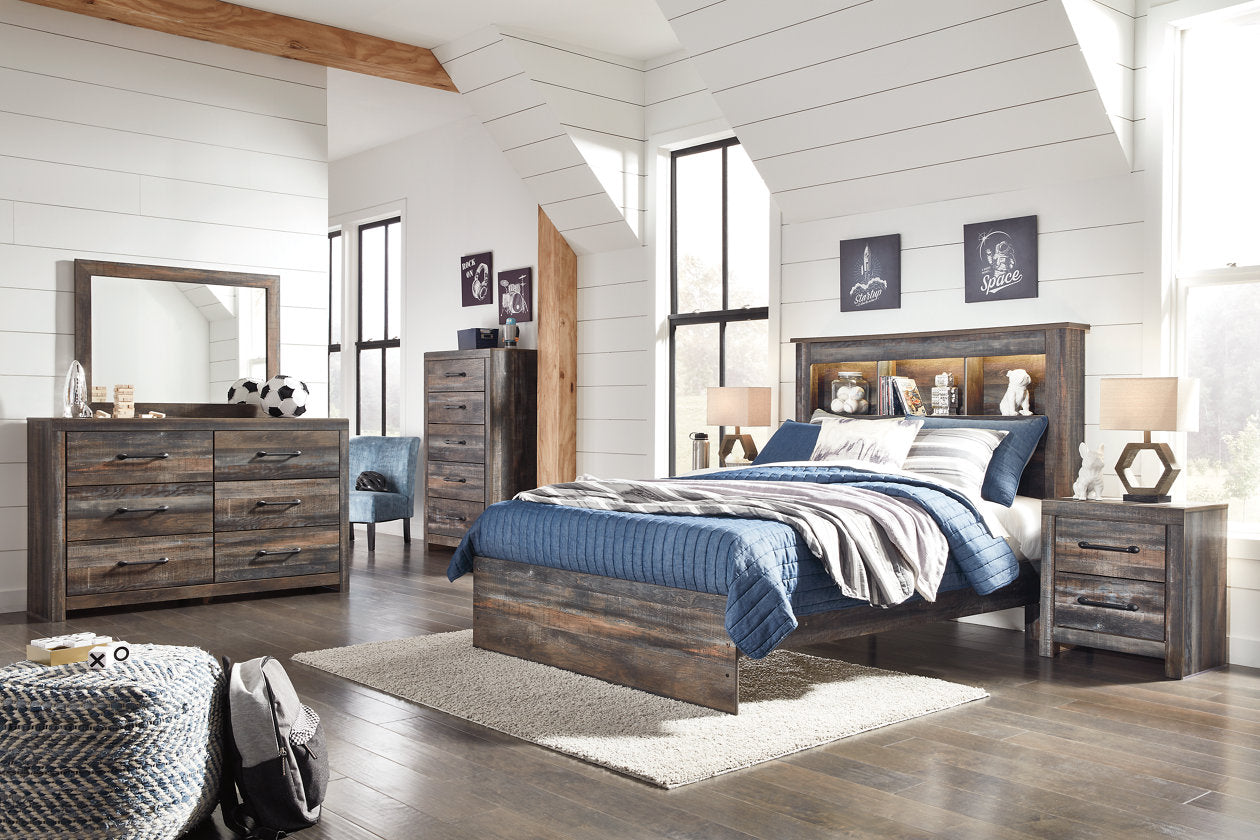 Drystan Multi Full Bookcase Bed - SET | B211-84 | B211-85 | B211-86 - Bien Home Furniture & Electronics