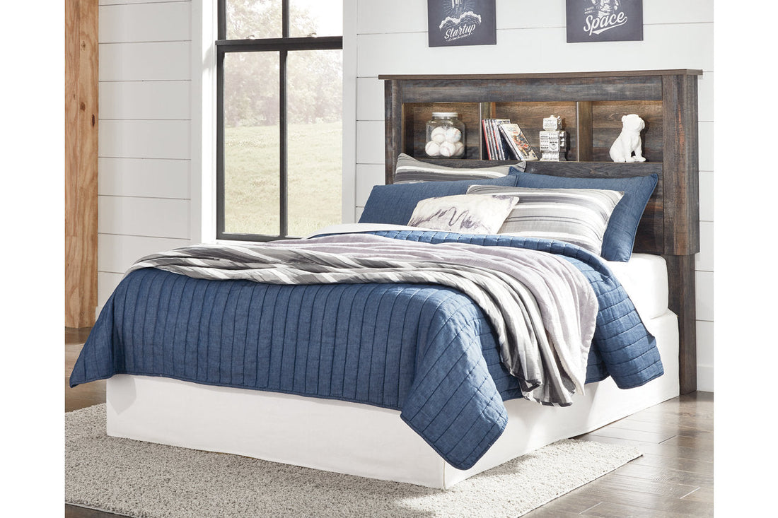 Drystan Multi Full Bookcase Headboard - B211-85 - Bien Home Furniture & Electronics