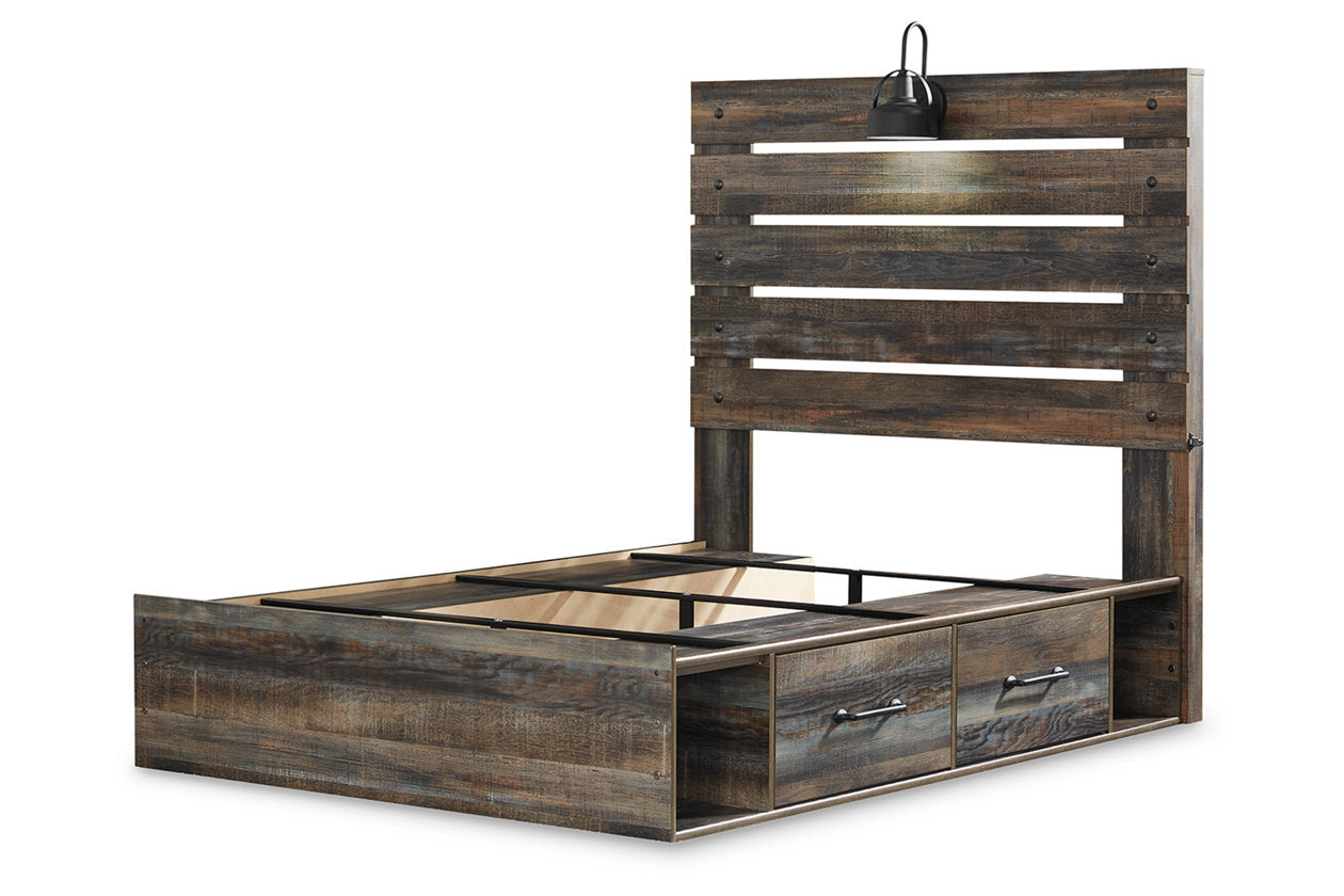 Drystan Multi Full Panel Bed with 4 Storage Drawers - SET | B100-12 | B211-50(2) | B211-84 | B211-87 - Bien Home Furniture & Electronics