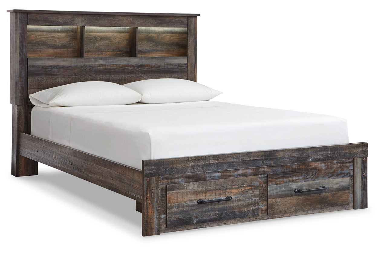 Drystan Multi Queen Bookcase Bed with 2 Storage Drawers - SET | B211-96 | B211-54S | B211-65 - Bien Home Furniture & Electronics