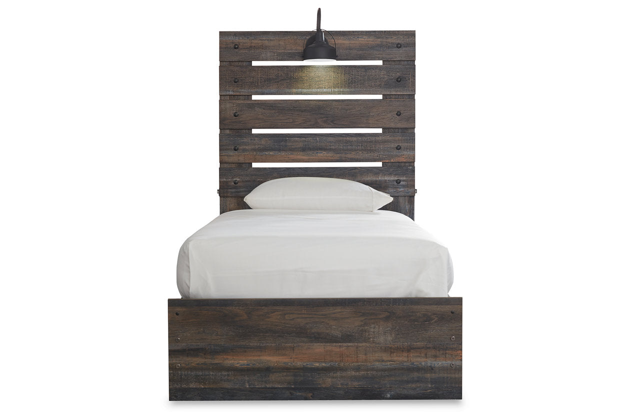 Drystan Multi Twin Panel Bed with 2 Storage Drawers - SET | B100-11 | B211-150 | B211-52 | B211-53 - Bien Home Furniture & Electronics