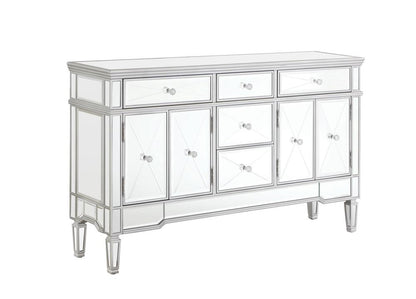 Duchess Silver 5-Drawer Accent Cabinet - 950849 - Bien Home Furniture &amp; Electronics