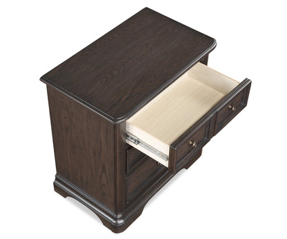 Duke Grayish Brown Nightstand - B1620-2 - Bien Home Furniture &amp; Electronics