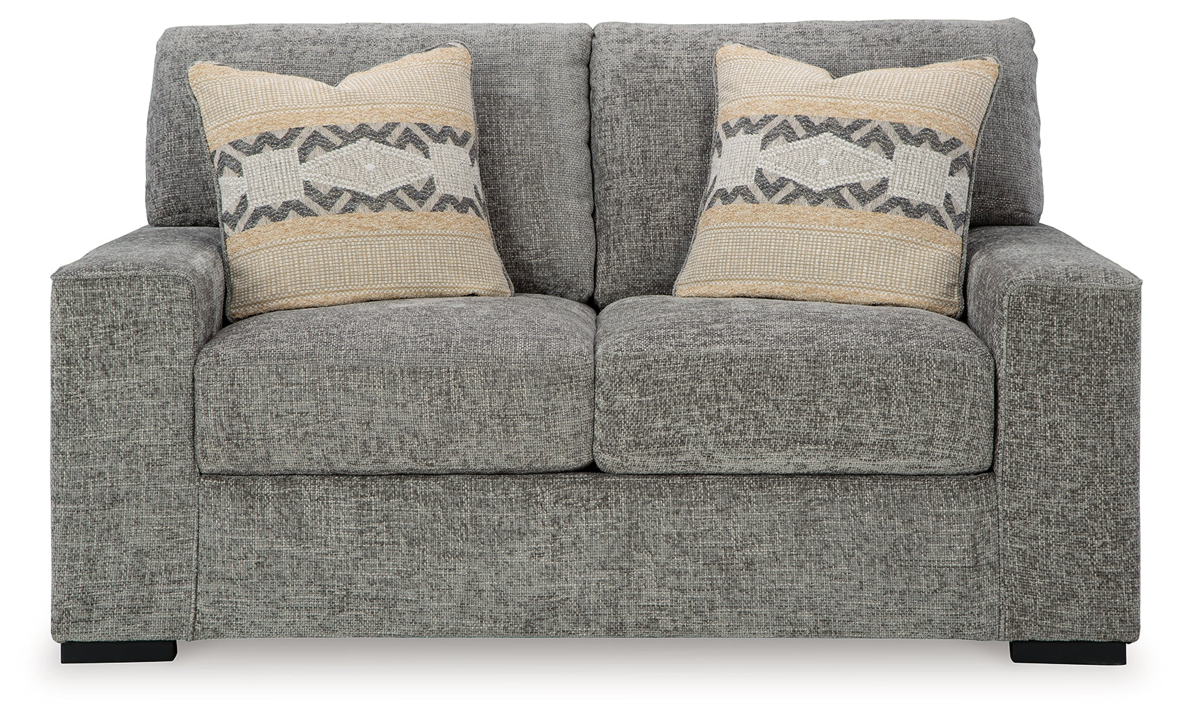 Dunmor Graphite Loveseat - 2490435 - Bien Home Furniture & Electronics