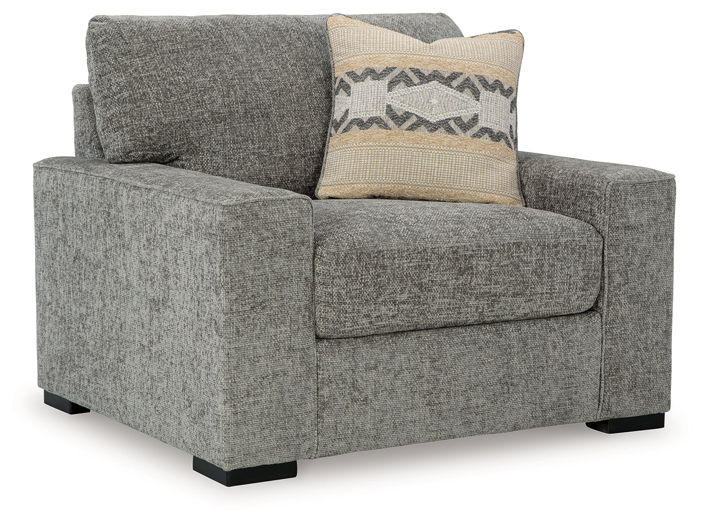 Dunmor Graphite Oversized Chair - 2490423 - Bien Home Furniture & Electronics